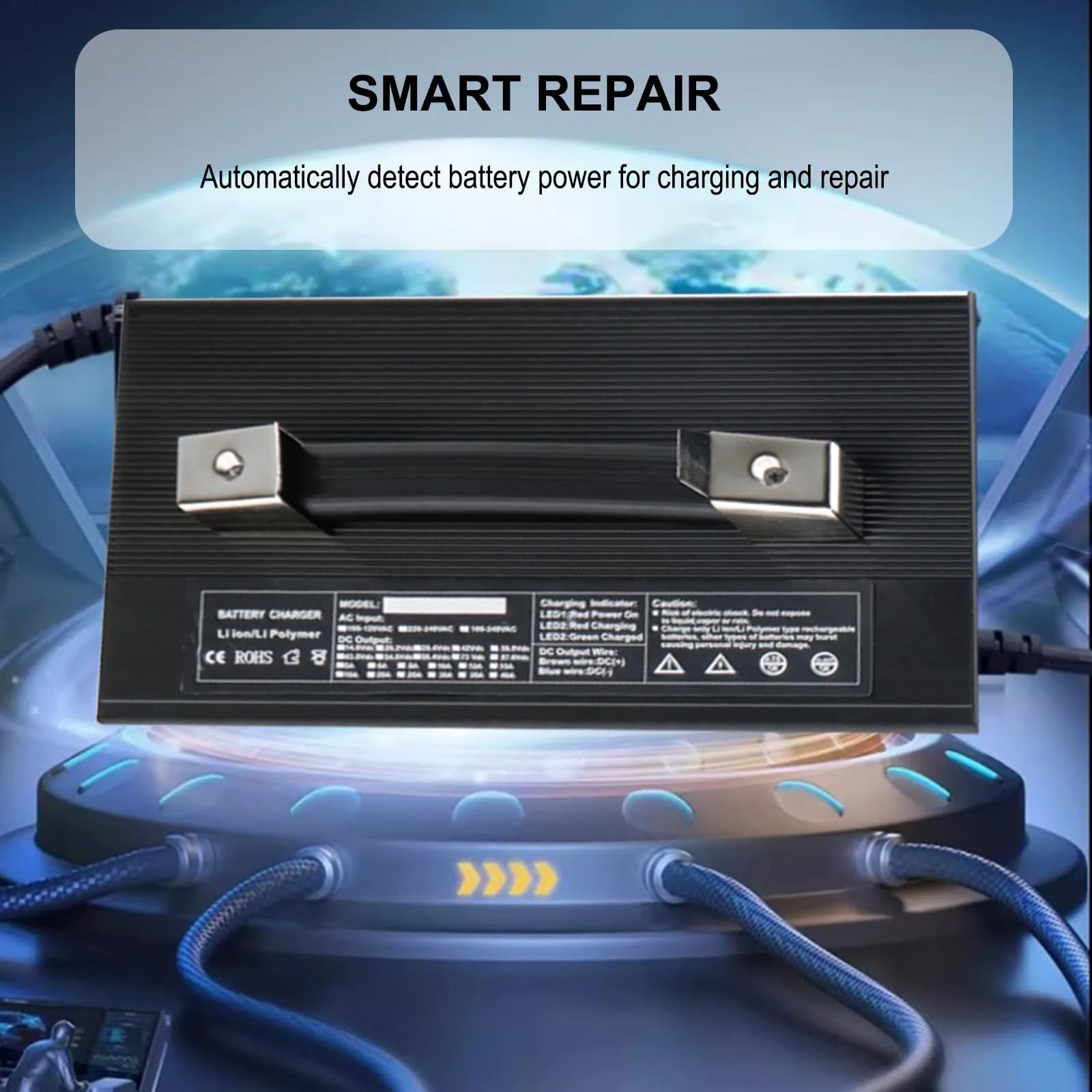 Generic 24V 40A Lead-Acid Golf Cart Battery Charger image 4