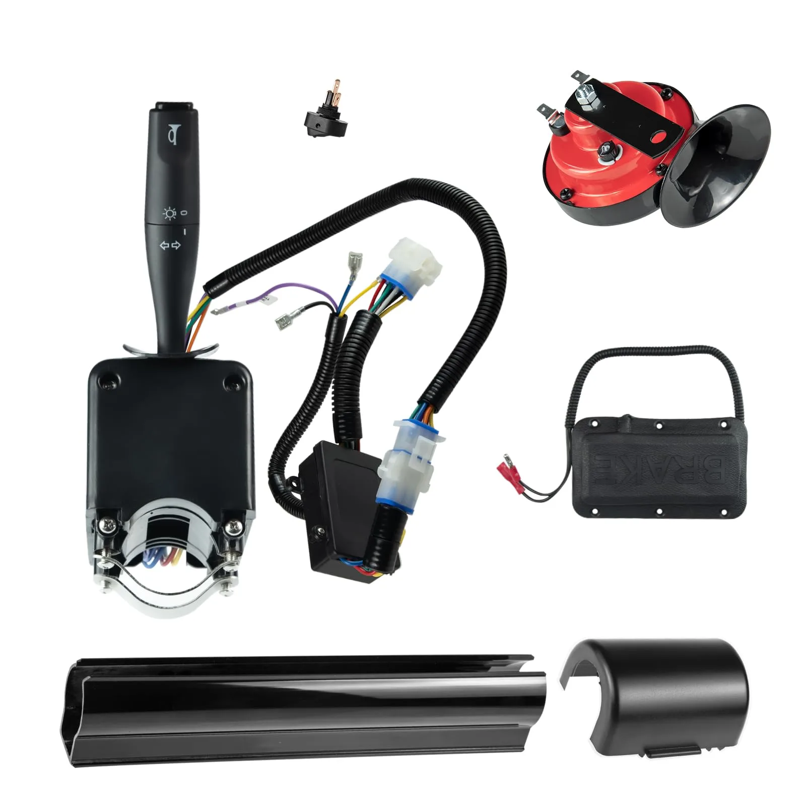 Orle Oko 12V Golf Cart Turn Signal Horn Kit 9-Pin