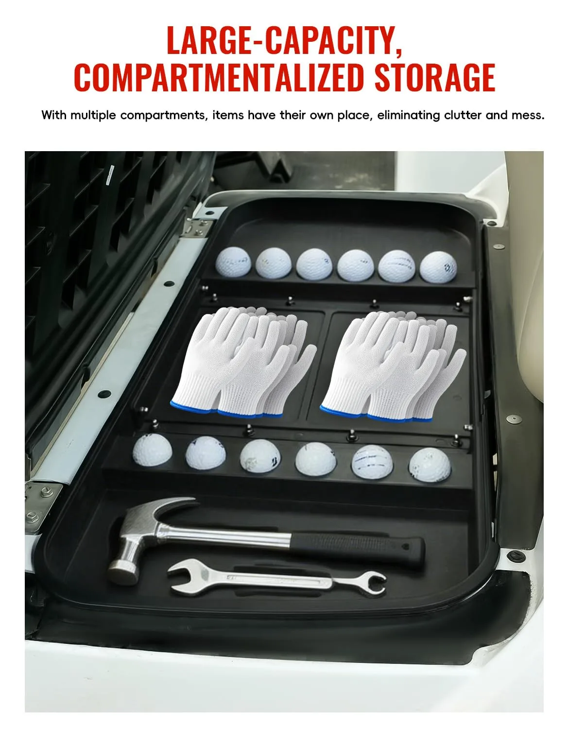 LUXEMOTO Underseat Storage Tray for Yamaha G29 Drive2 image 3
