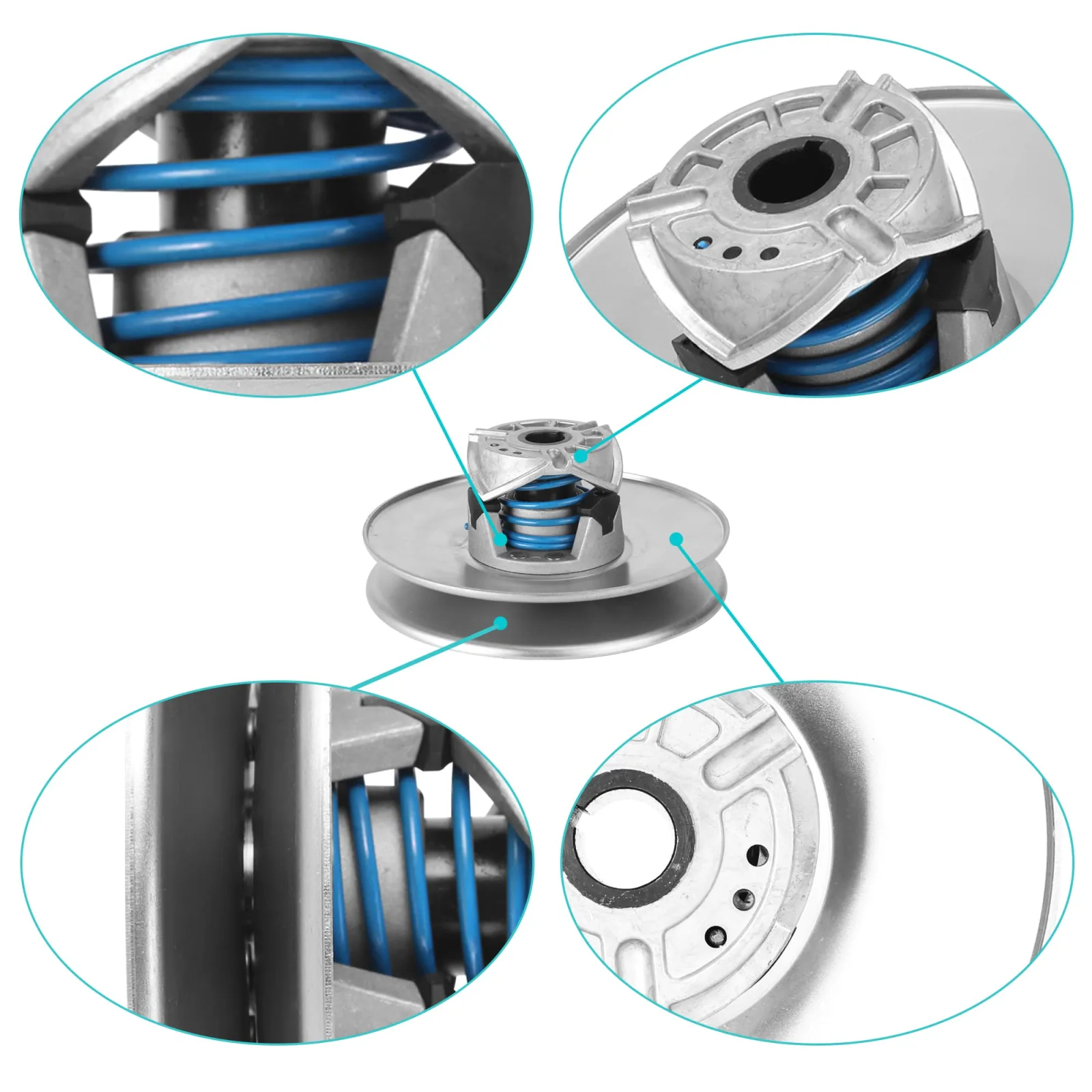 10L0L Secondary Driven Clutch for Club Car DS & Precedent image 4