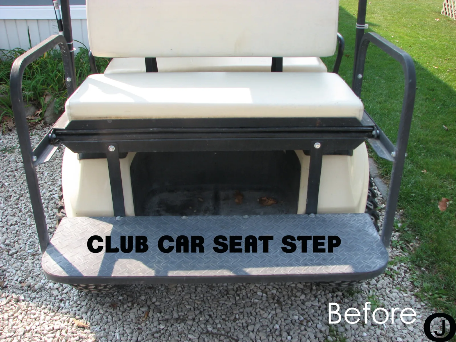 Club Car DS Rear Seat Step Cover | J & O Carts Parts image 4