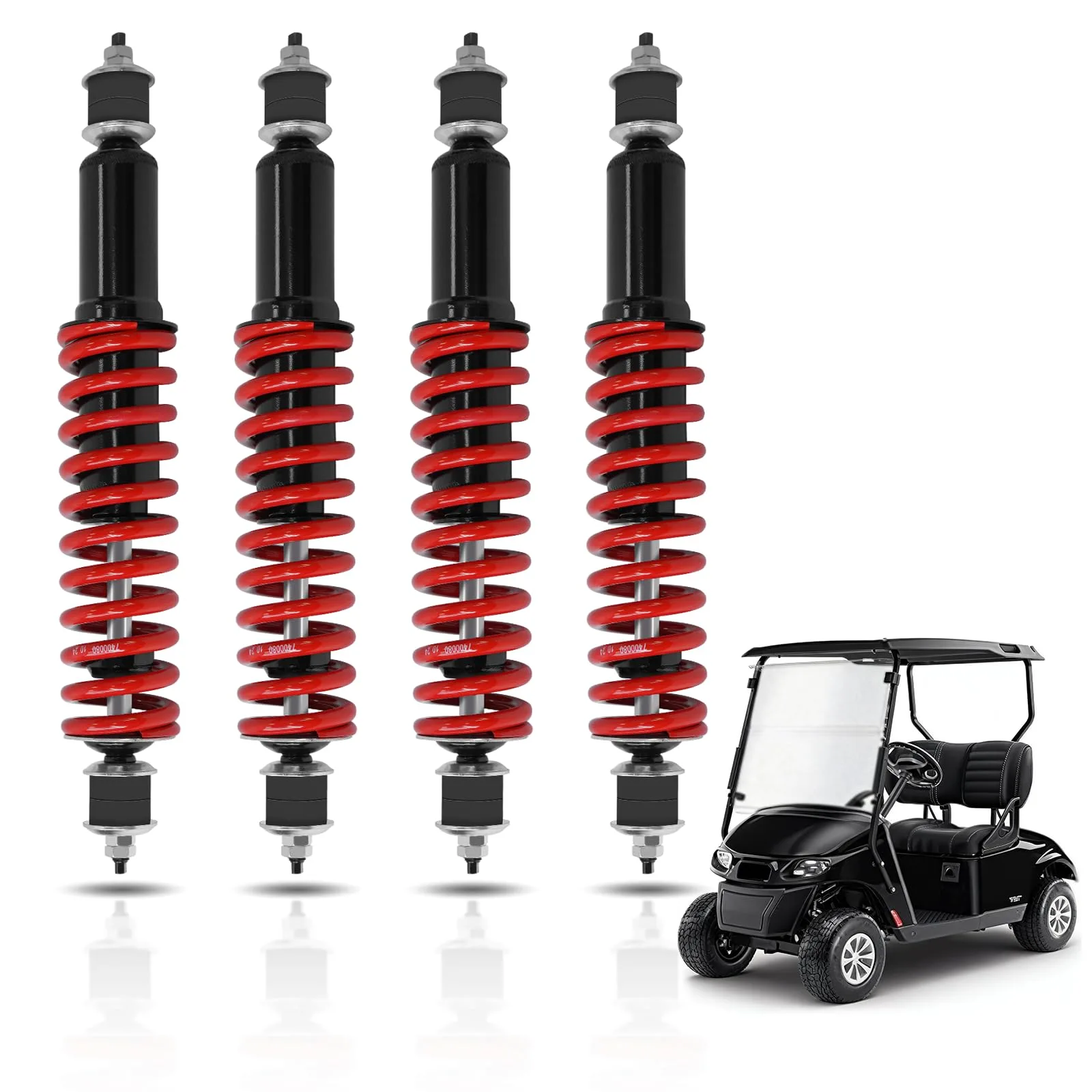 SHUNCHENXIANG E-Z-GO TXT Coil Spring Shock Kit