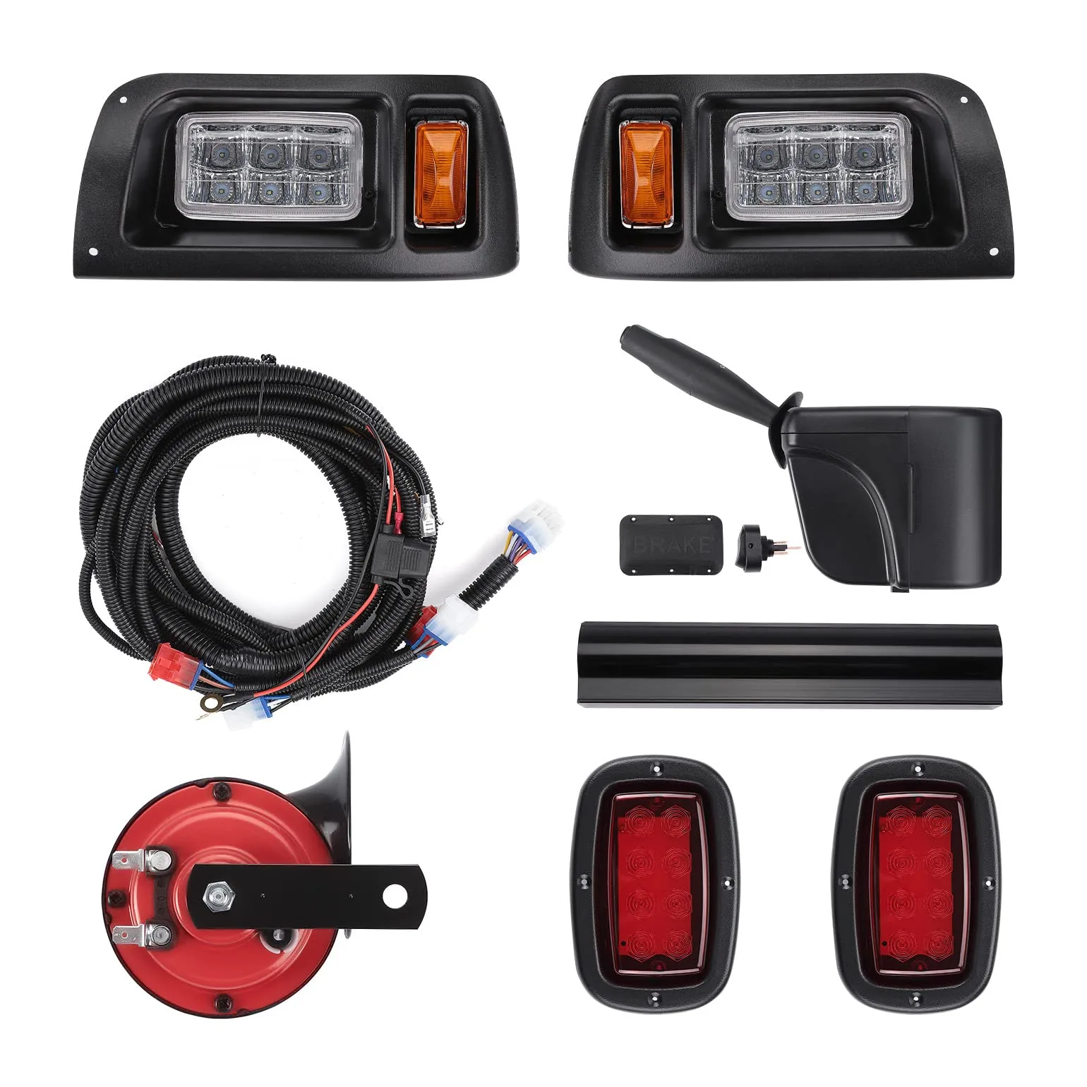 KEMIMOTO LED Light Kit for Club Car DS 1993-2024