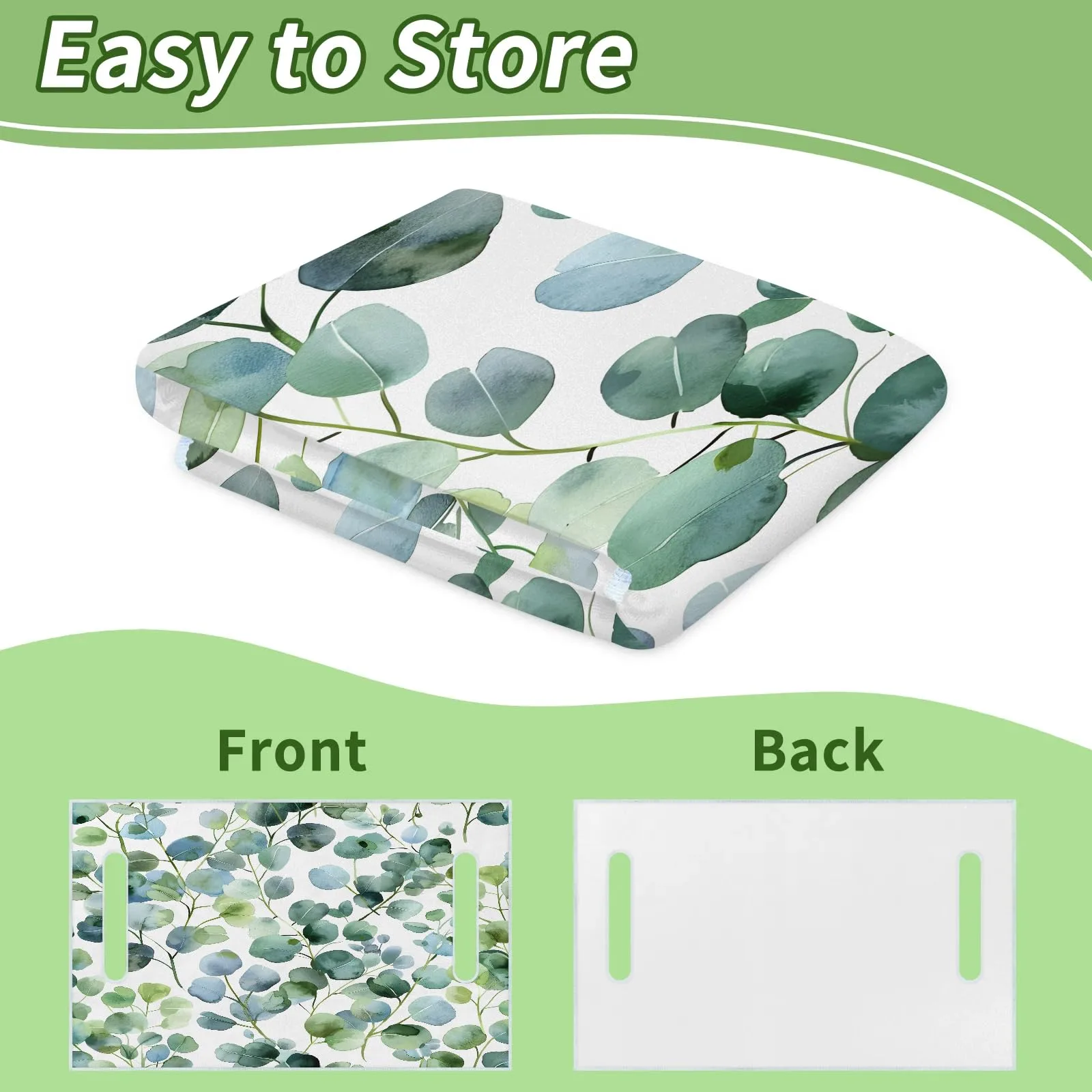 Tiveruda Eucalyptus Golf Cart Seat Cover, 51 x 31 in image 4