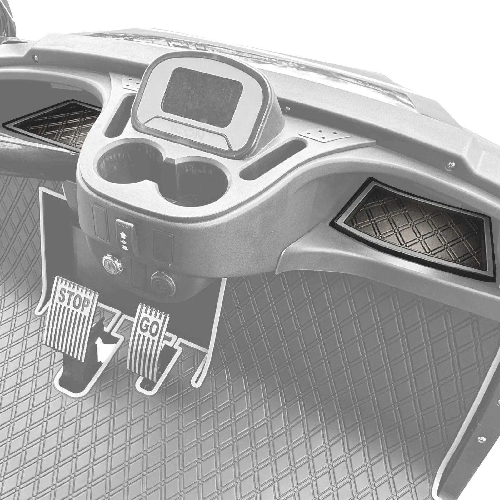 Xtreme DM27 Dash Mat Set for ICON & Advanced EV Golf Carts
