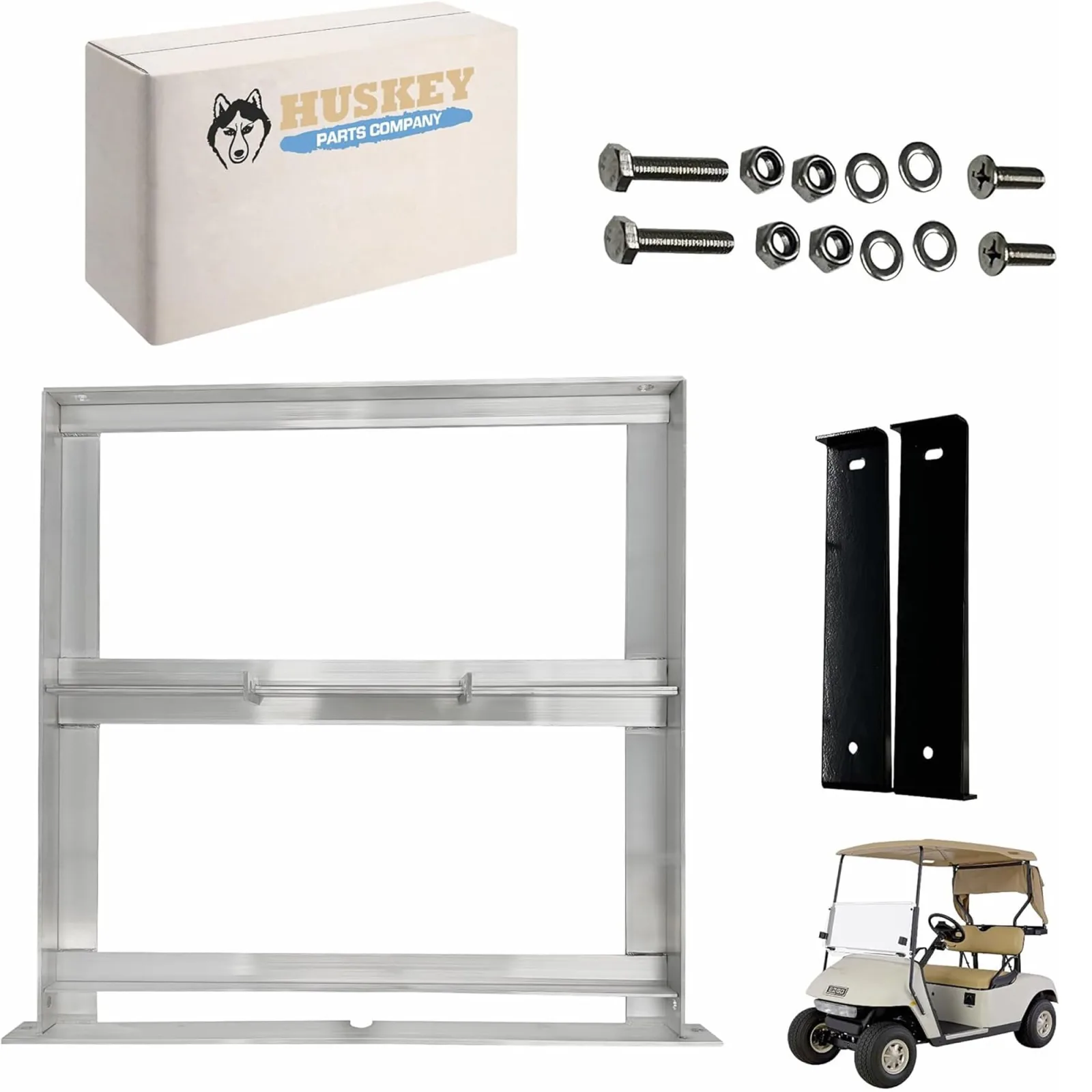 Huskey Aluminum Battery Tray for E-Z-GO TXT Golf Carts
