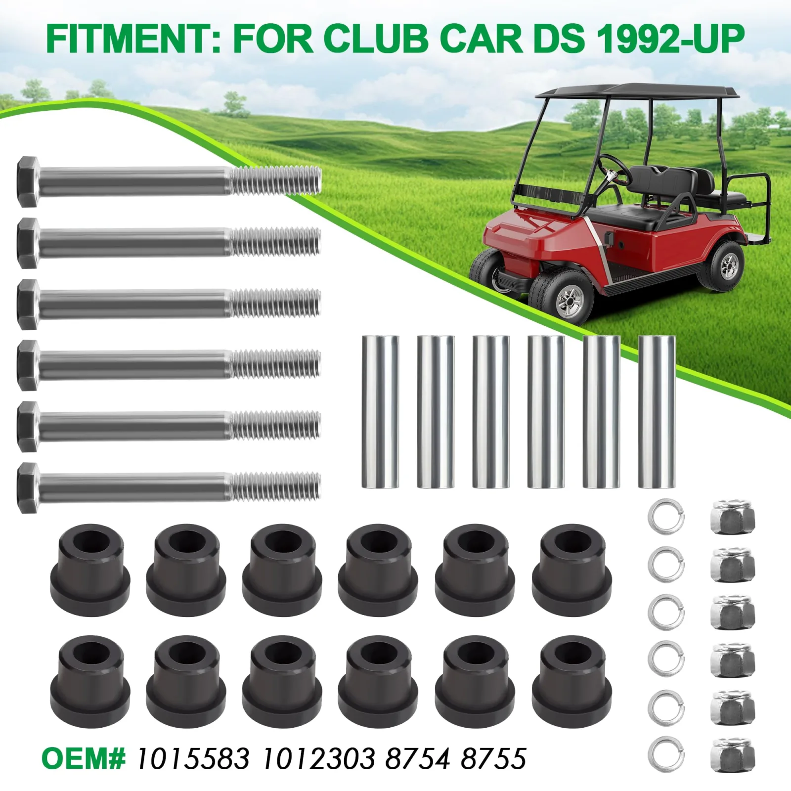10L0L Leaf Spring Bushing Kit for Club Car DS – 1015583 image 3