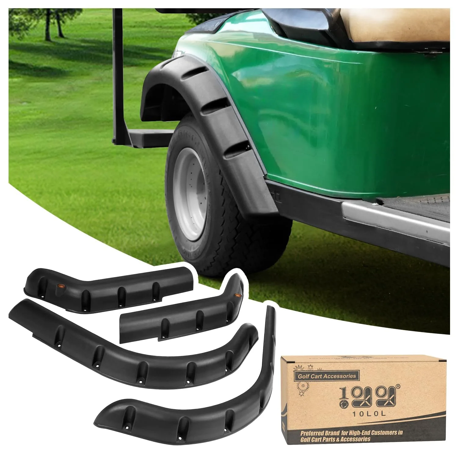 10L0L Fender Flares for EZGO TXT 1998-2013