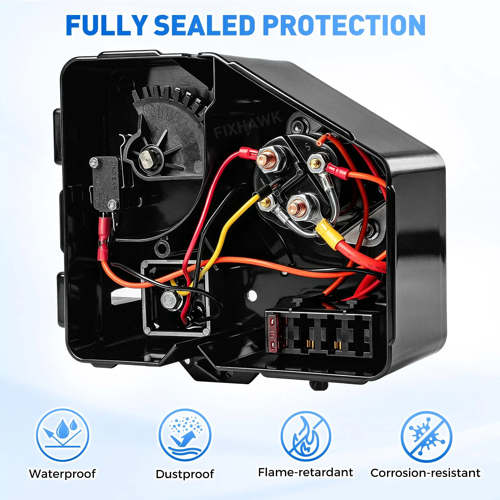 FIXHAWK FK-0010 Club Car DS Electrical Box Assembly image 2