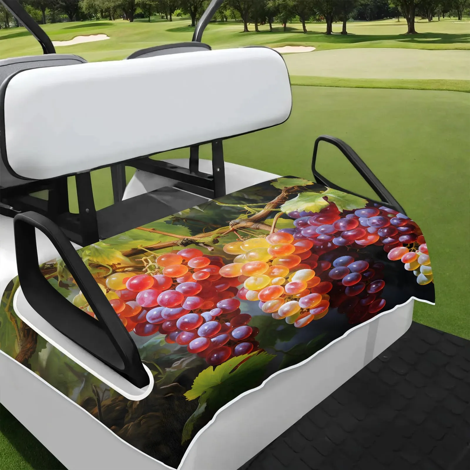 Tiveruda Golf Cart Seat Cover for Double Seats