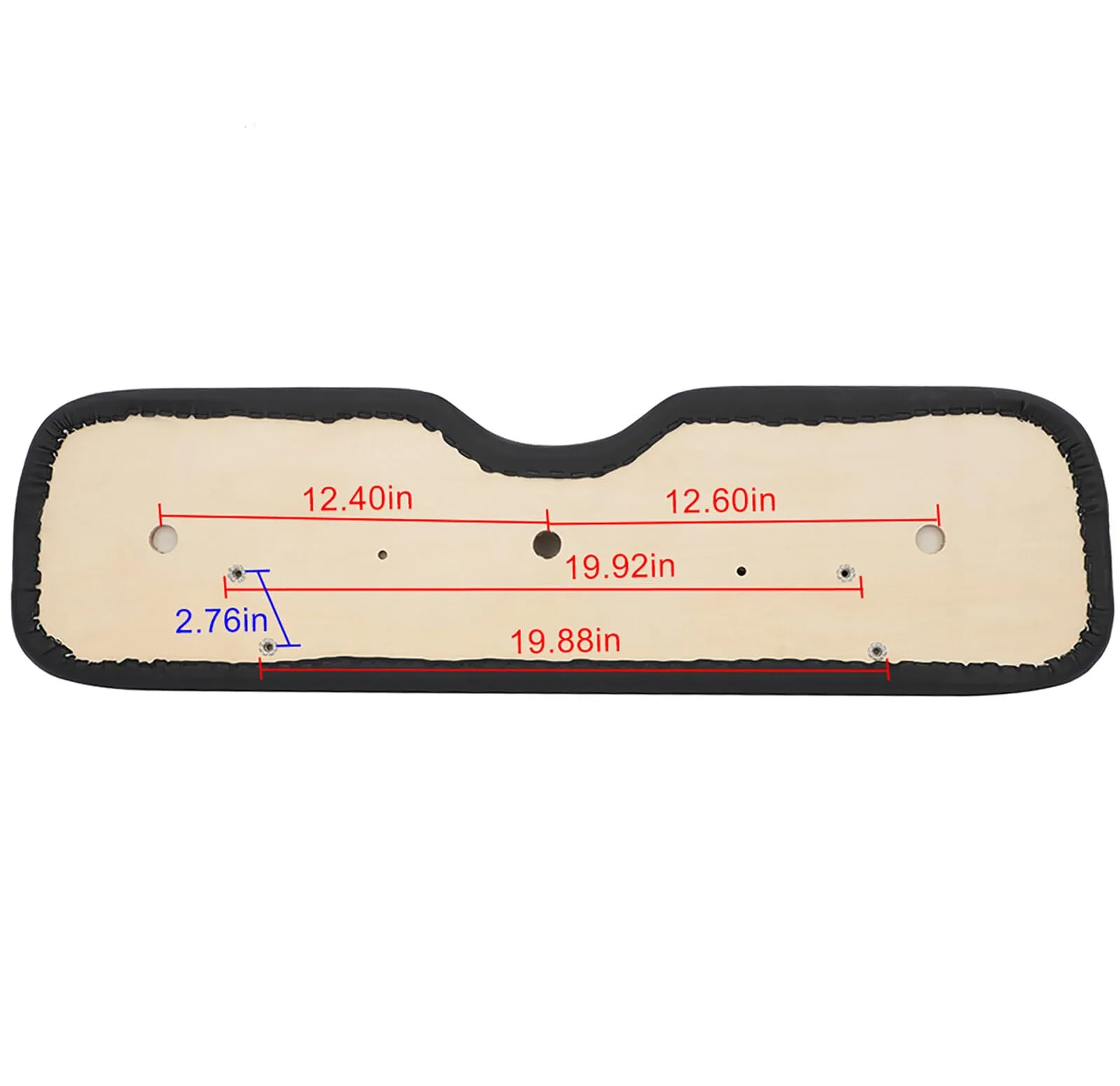 OCPTY E-Z-GO TXT Front Seat Cushion Set - Black