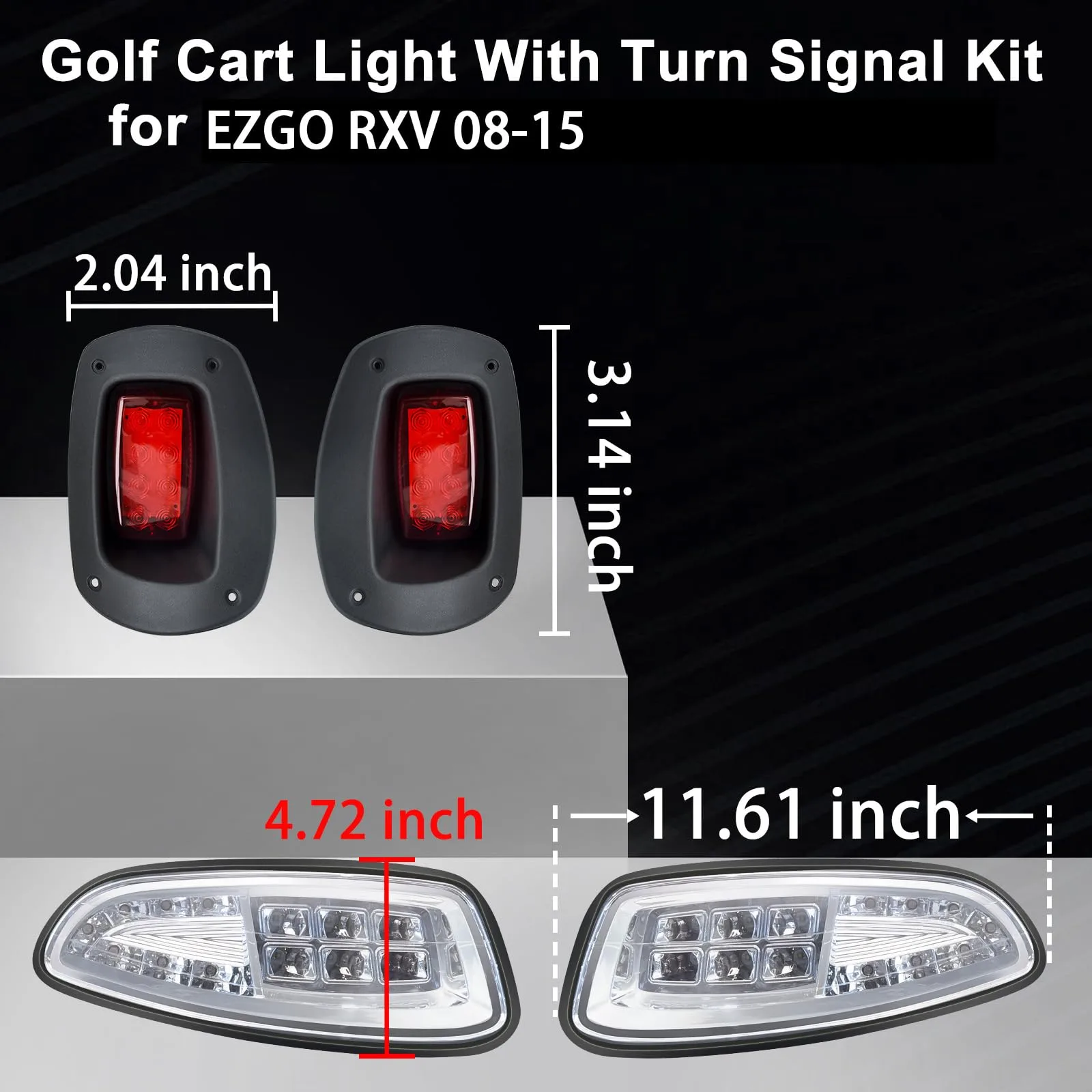 Orle Oko LED Light Kit for E-Z-GO RXV 2008-2015 image 2