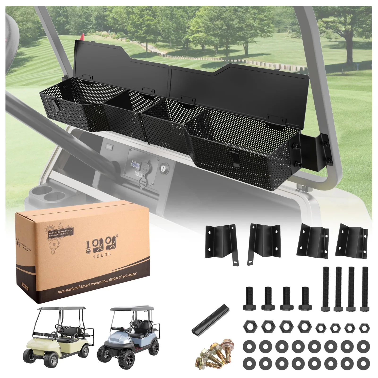 10L0L Club Car DS & Precedent Front Storage Basket