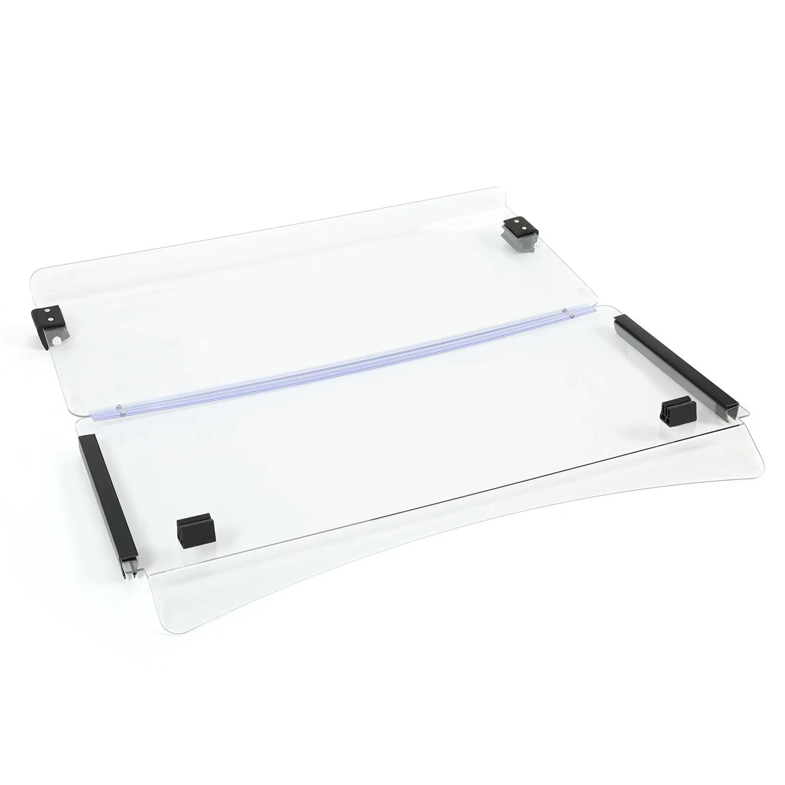 ALMULOO Clear Folding Windshield for E-Z-GO S4/L4 image 3
