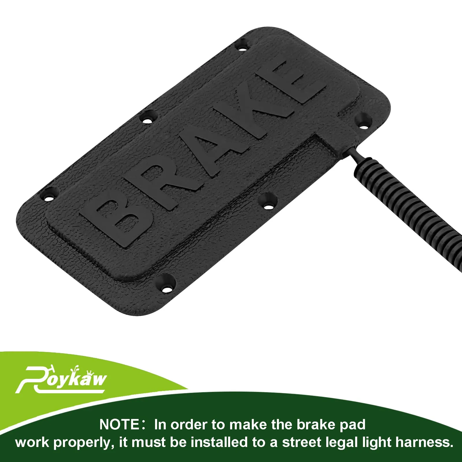 Roykaw Golf Cart Brake Light Switch for Club Car E-Z-GO Yamaha image 3