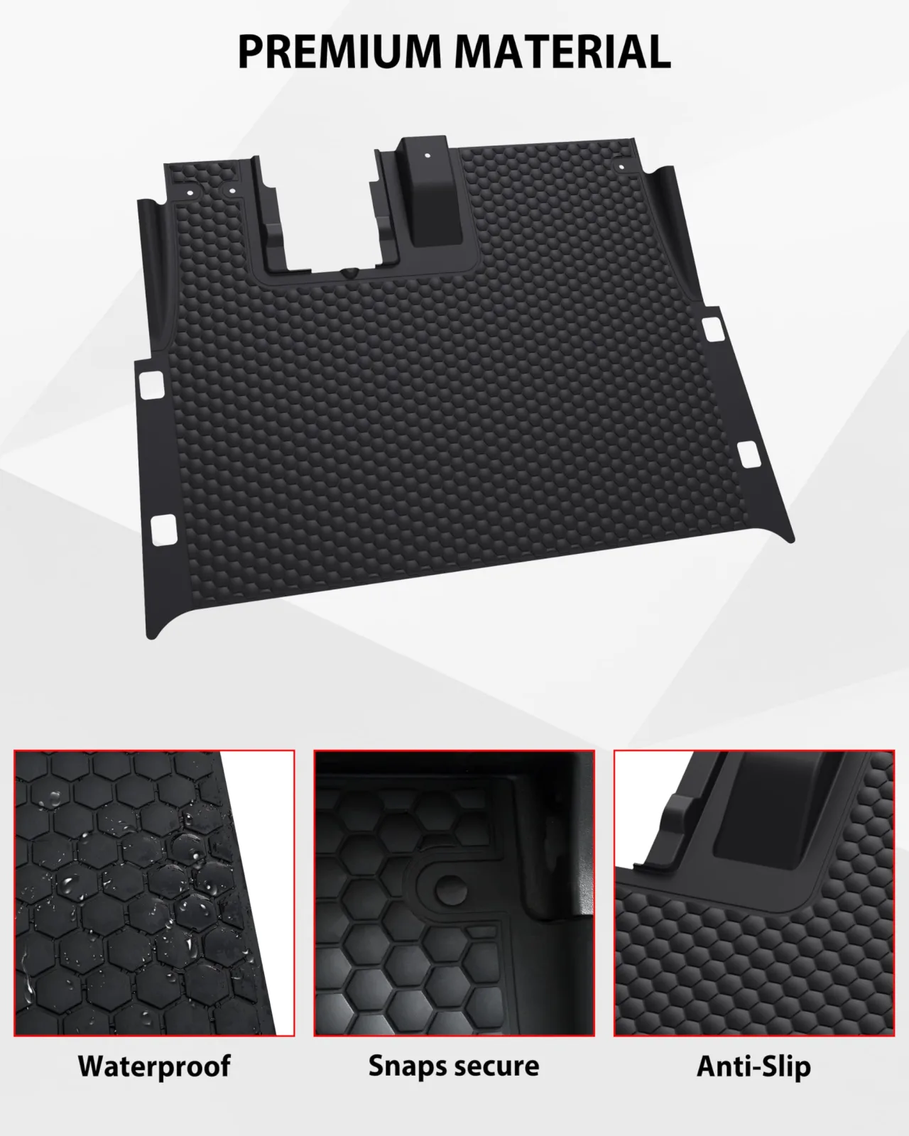 SAUTVS Floor Mat for E-Z-G-O RXV, Valor & Elite 2018+ image 2
