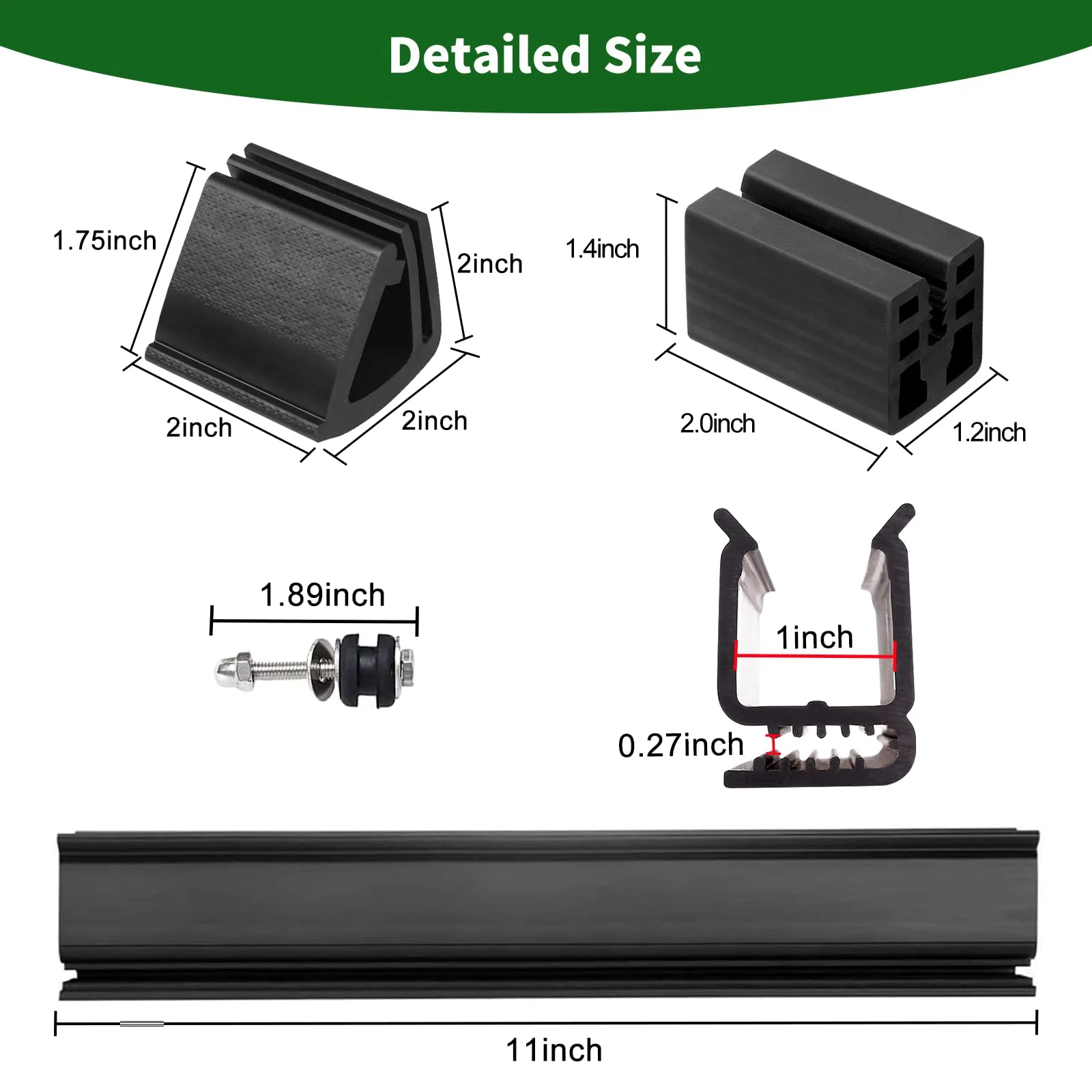Cartalia Windshield Clips for E-Z-GO TXT and Yamaha Drive image 4
