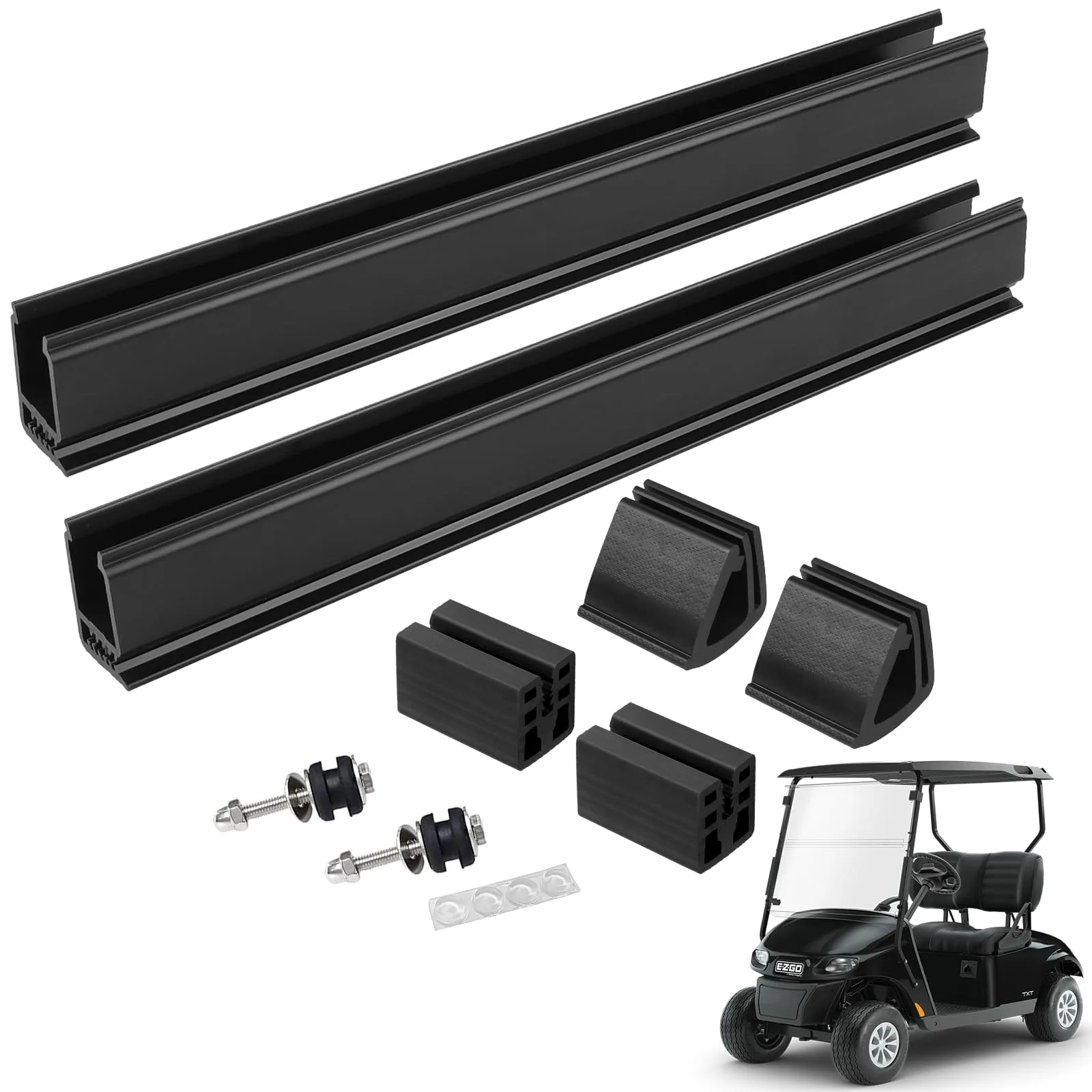 Cartalia Windshield Clips for E-Z-GO TXT and Yamaha Drive