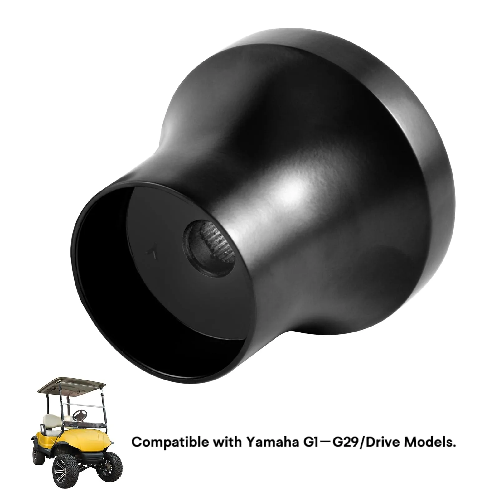 AIPSET AP-0052BK Yamaha Golf Cart Steering Wheel Adapter image 2