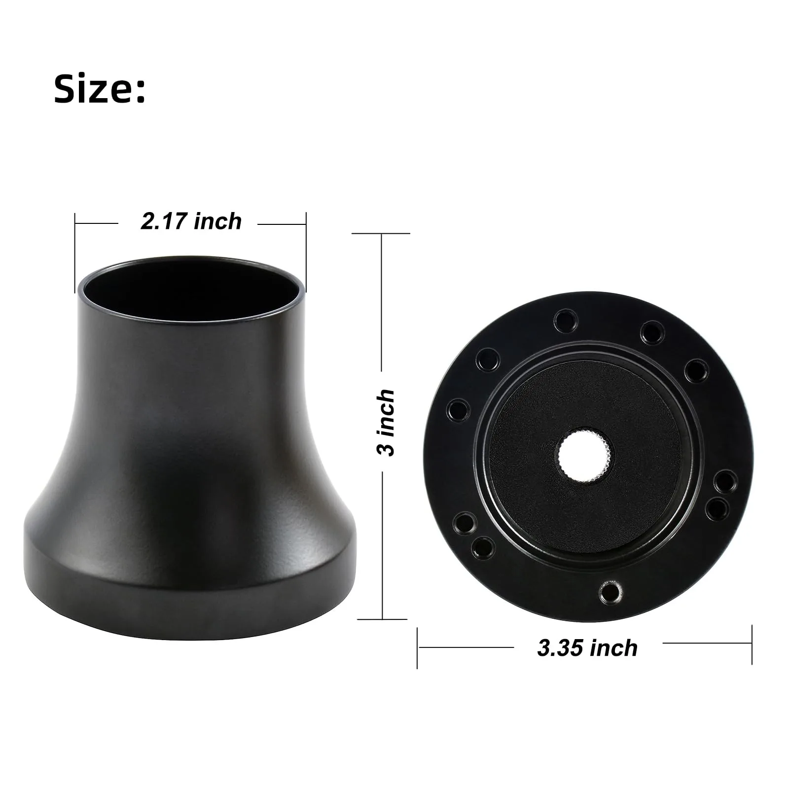 AIPSET AP-0052BK Yamaha Golf Cart Steering Wheel Adapter image 3