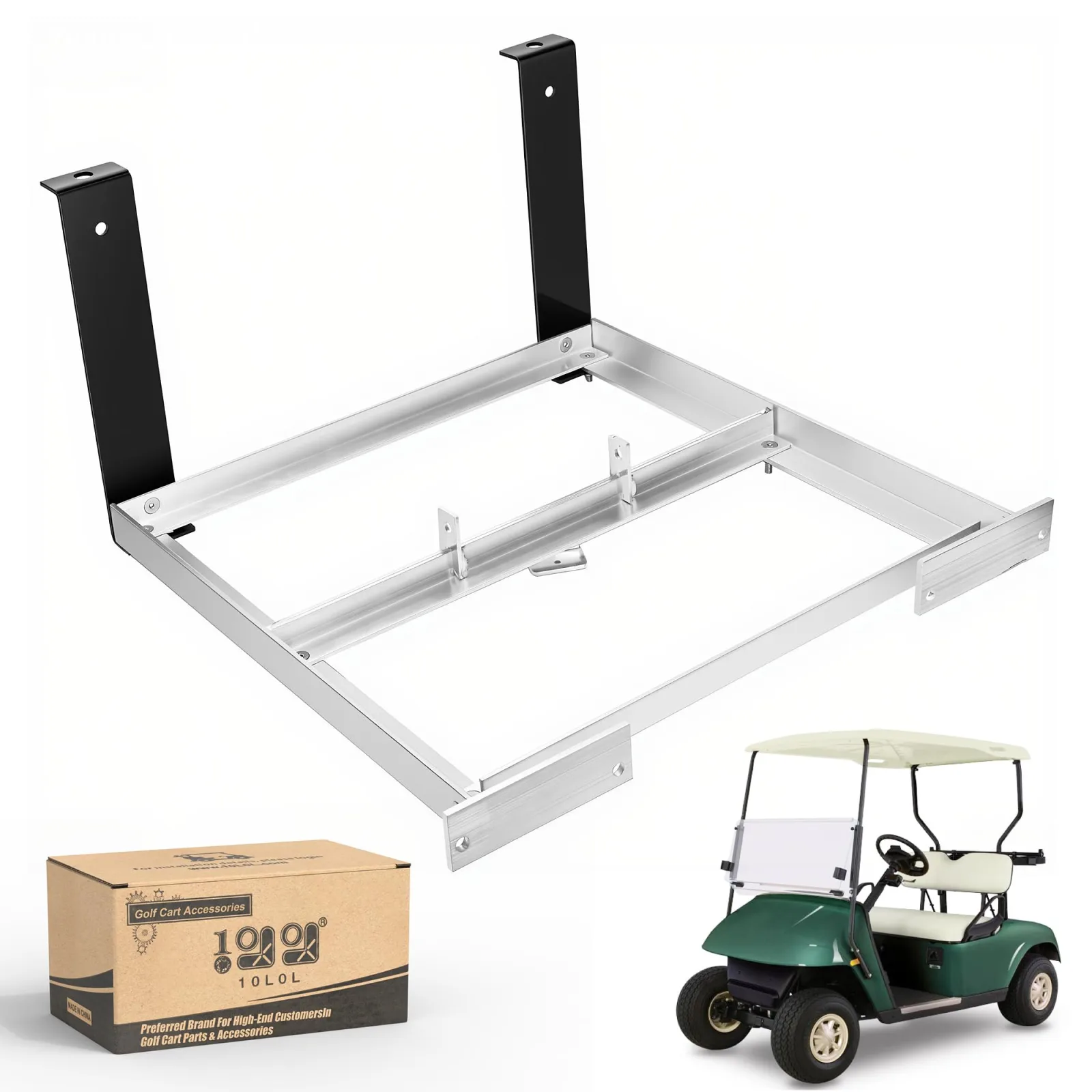 10L0L Aluminum Battery Tray for E-Z-GO TXT Golf Carts