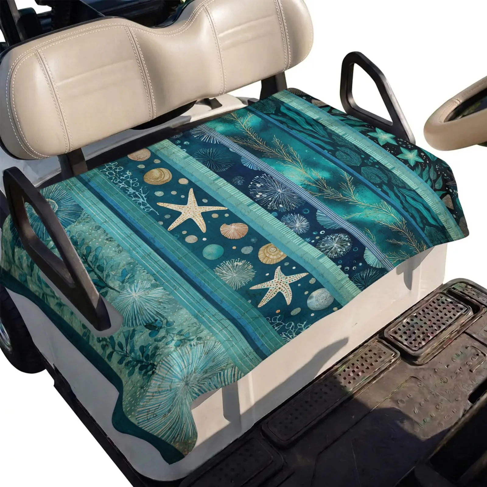 DecorLovee 51 x 31 in Golf Cart Seat Cover Microfiber Towel - DLE202606101781062736278031446