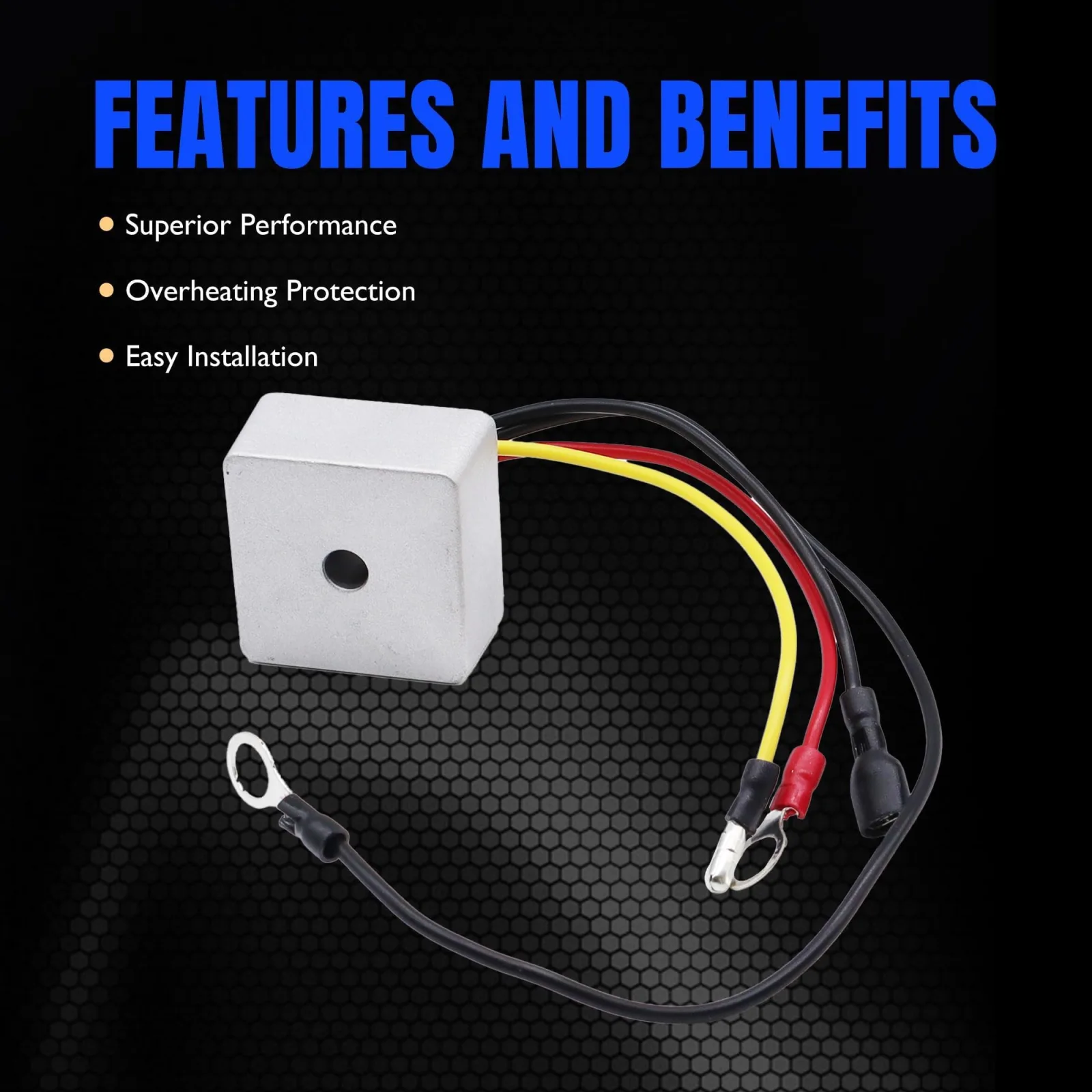 HiSport HSVSR15777 Voltage Regulator Rectifier for Club Car image 3