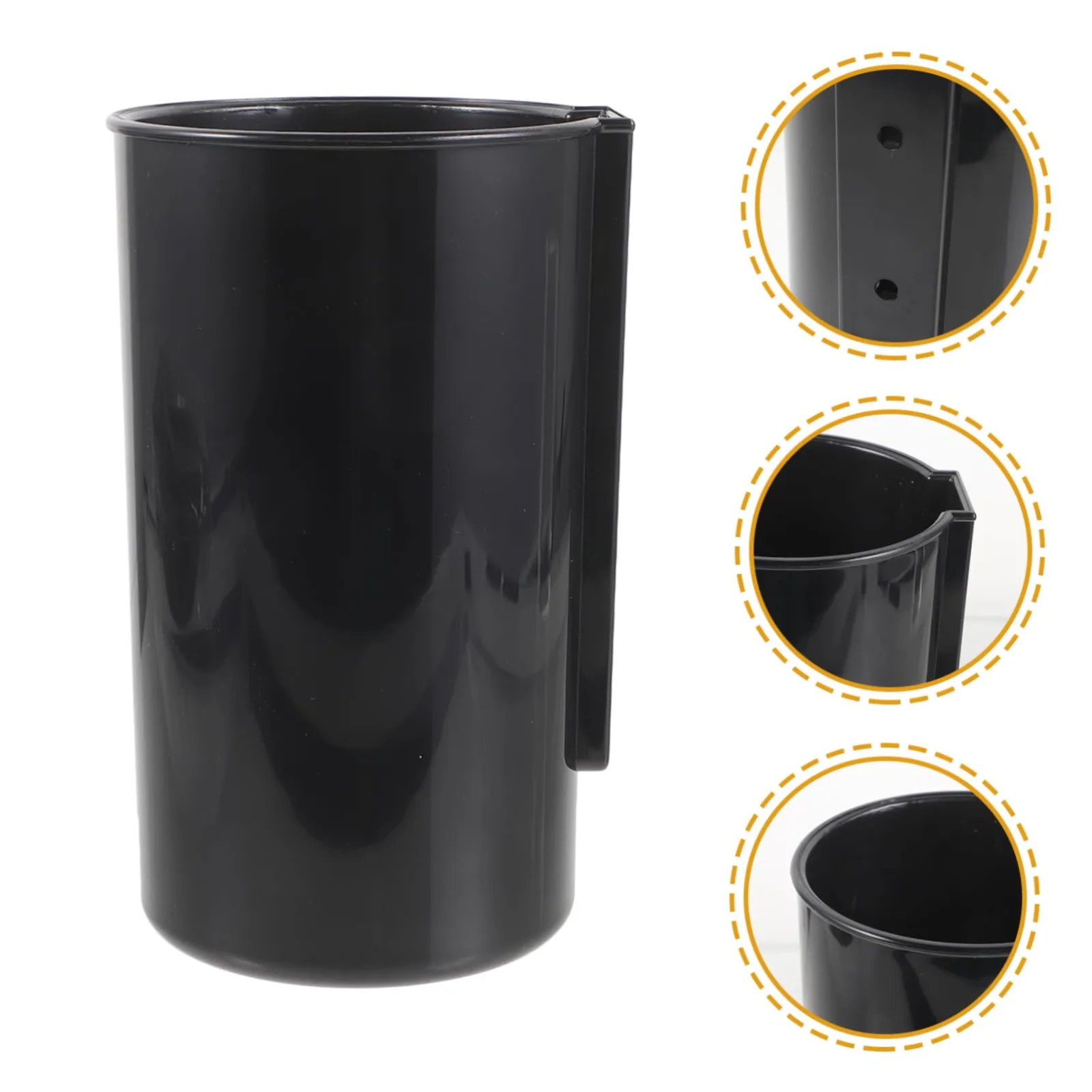 WHAMVOX Golf Cart Sand Holder, Black Plastic image 3