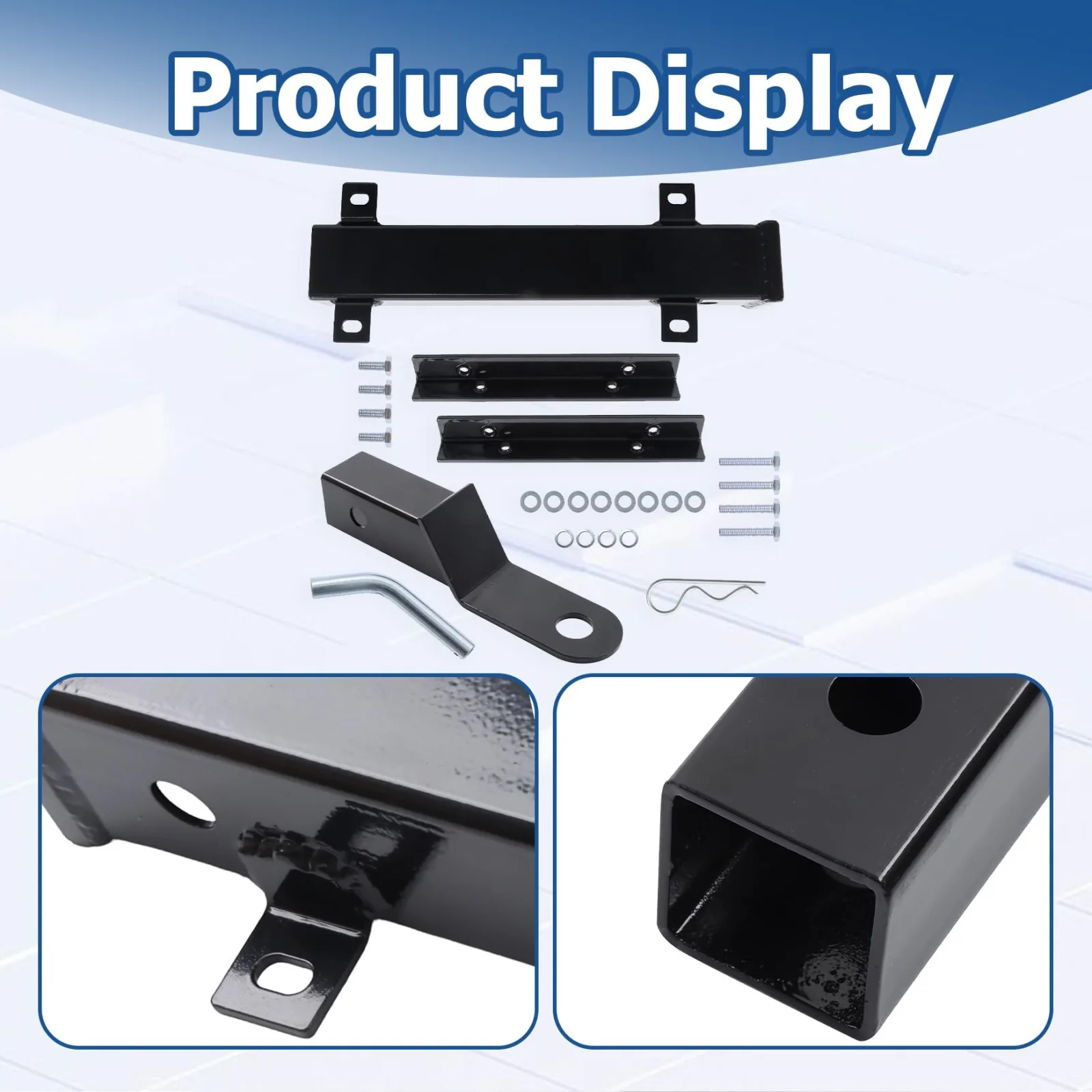 WFLNHB Golf Cart Trailer Hitch with 2-Inch Receiver image 3