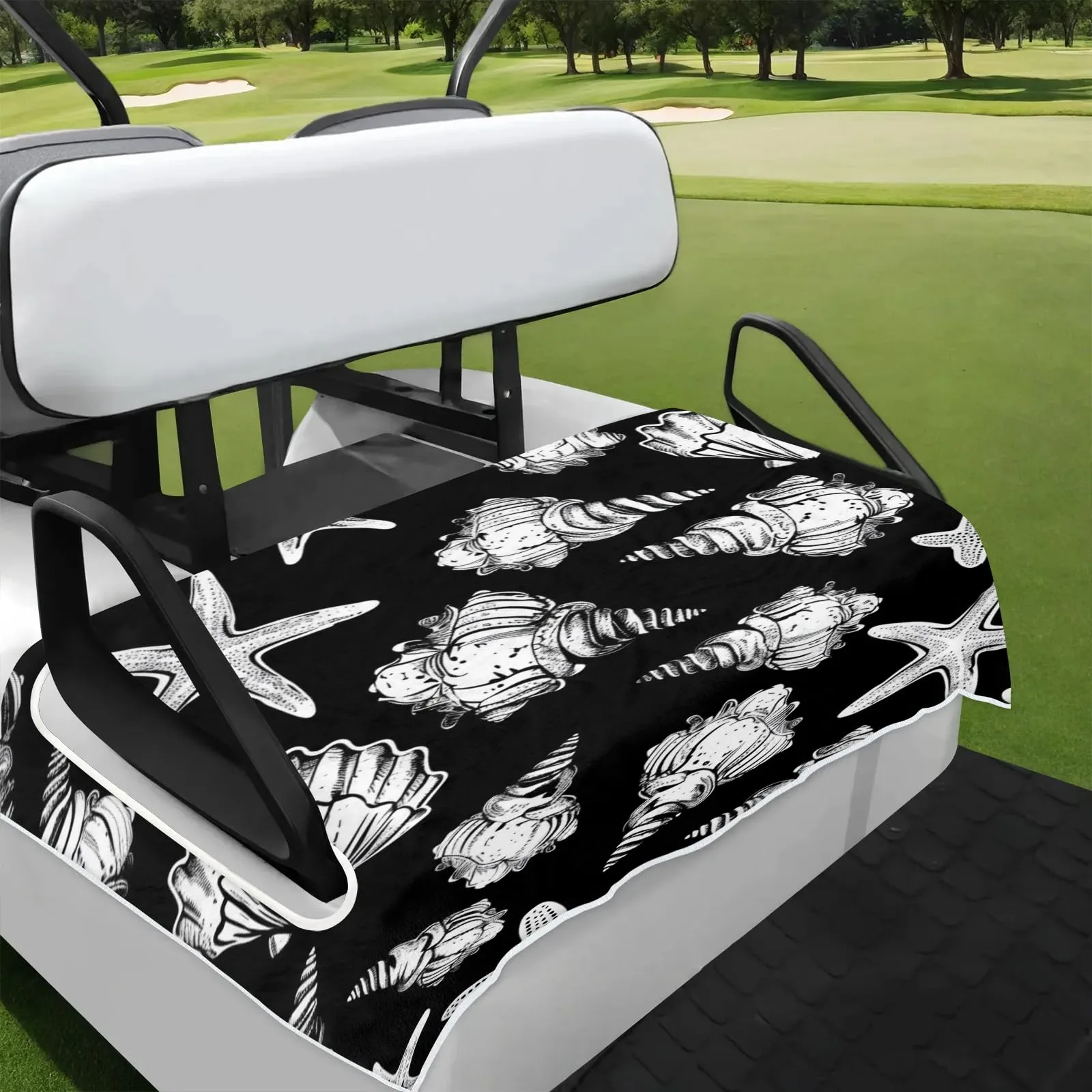 Tiveruda Golf Cart Seat Cover for Double Seats