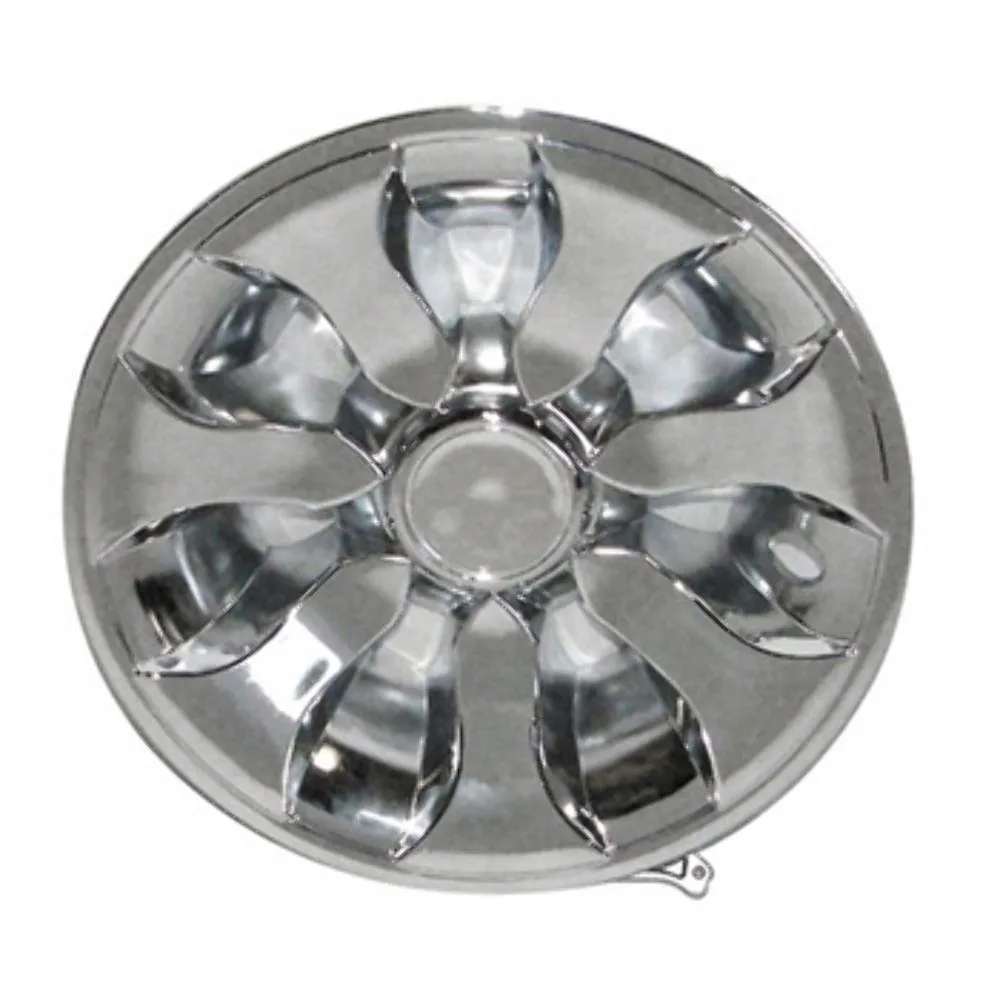 Performance Plus Carts CAP-0044 8-Inch Chrome Hub Cap