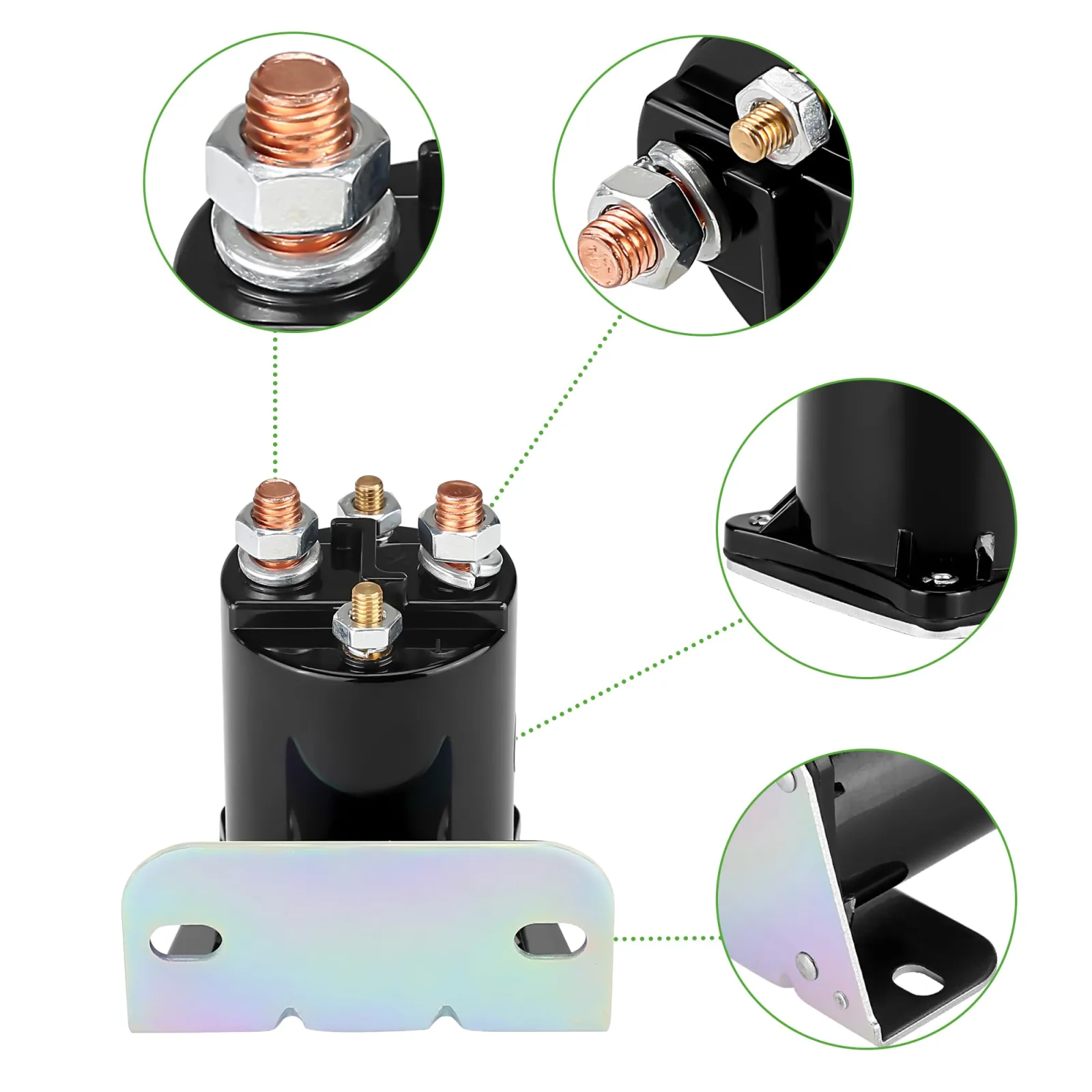 10L0L 48V 200A Solenoid for Yamaha G19, Club Car DS & EZGO image 4