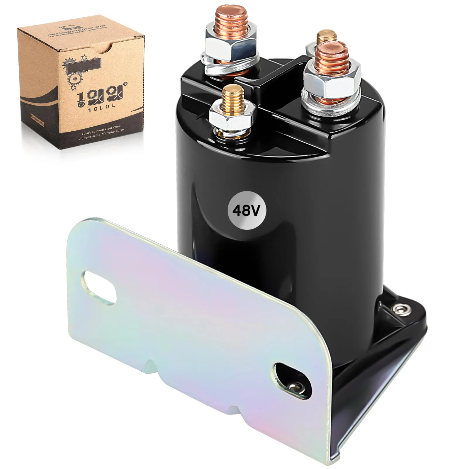 10L0L 48V 200A Solenoid for Yamaha G19, Club Car DS & EZGO