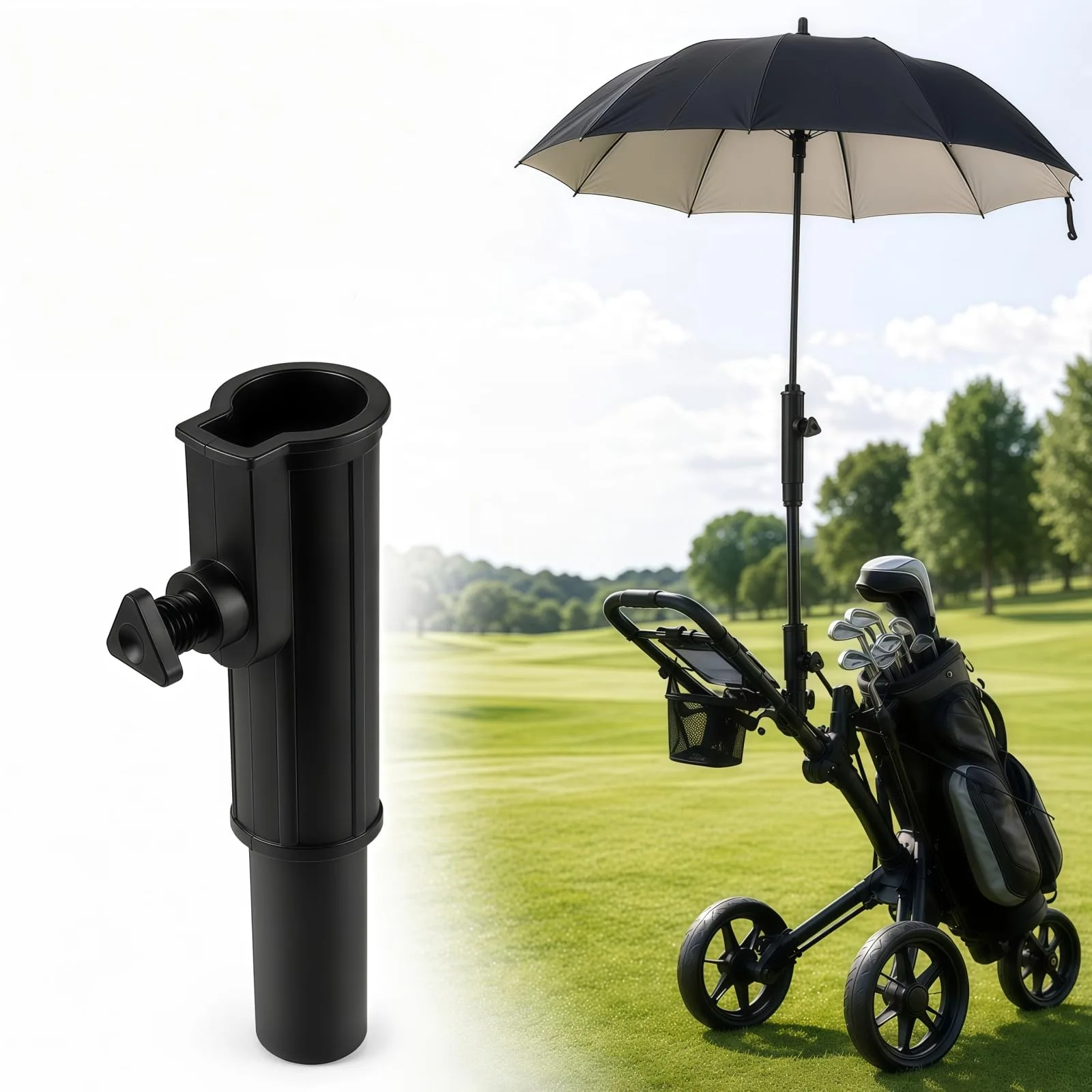Sephirom 6-Inch Umbrella Holder Extension for MGI Zip Navigator
