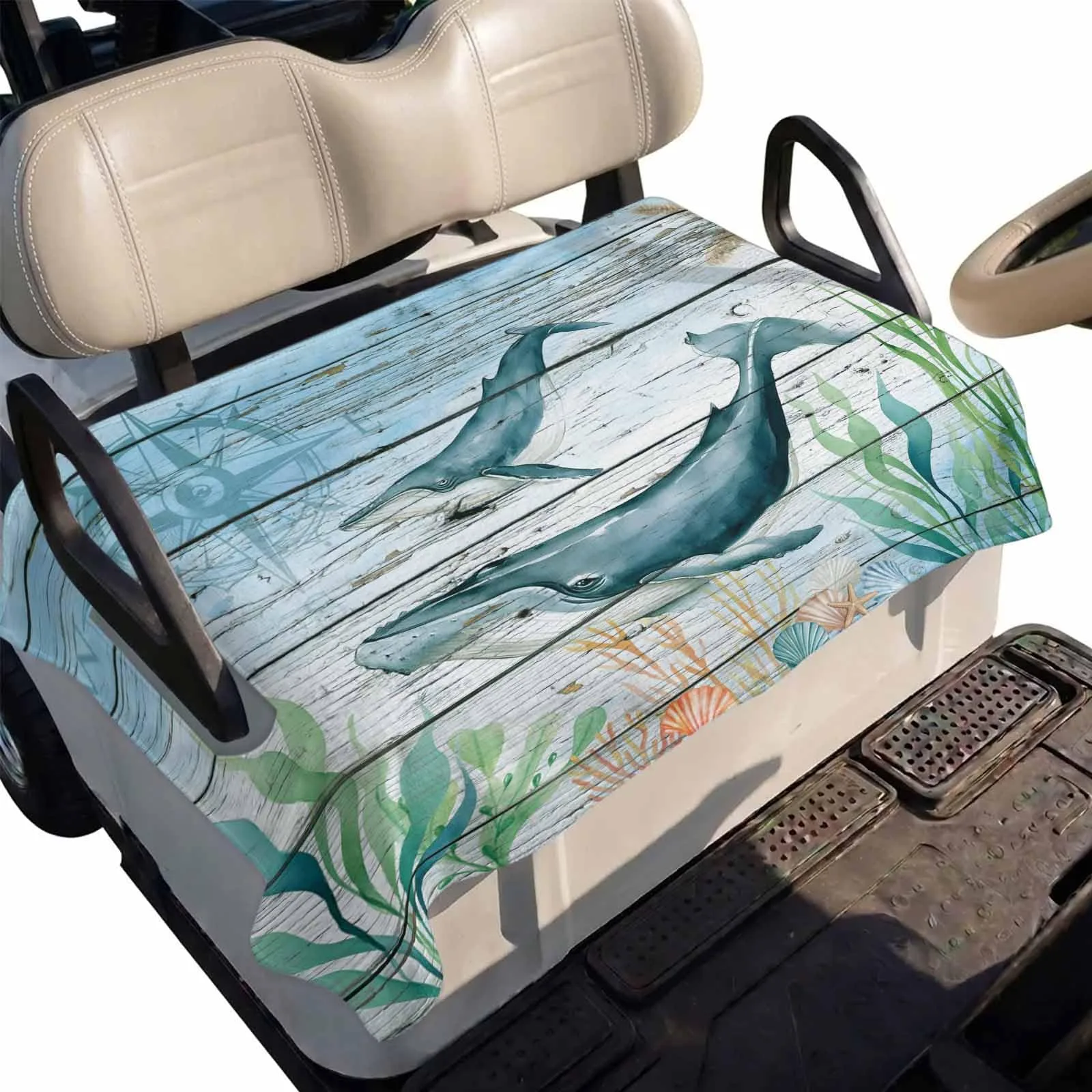 LooPoP Microfiber Golf Cart Seat Cover 51 x 31 Inches