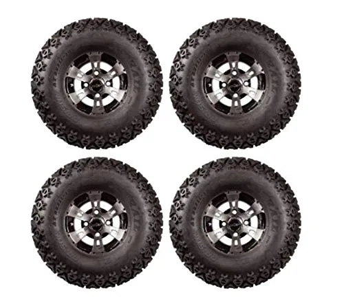 3G Colossus 10-Inch Golf Cart Wheels & 22x11-10 Tires