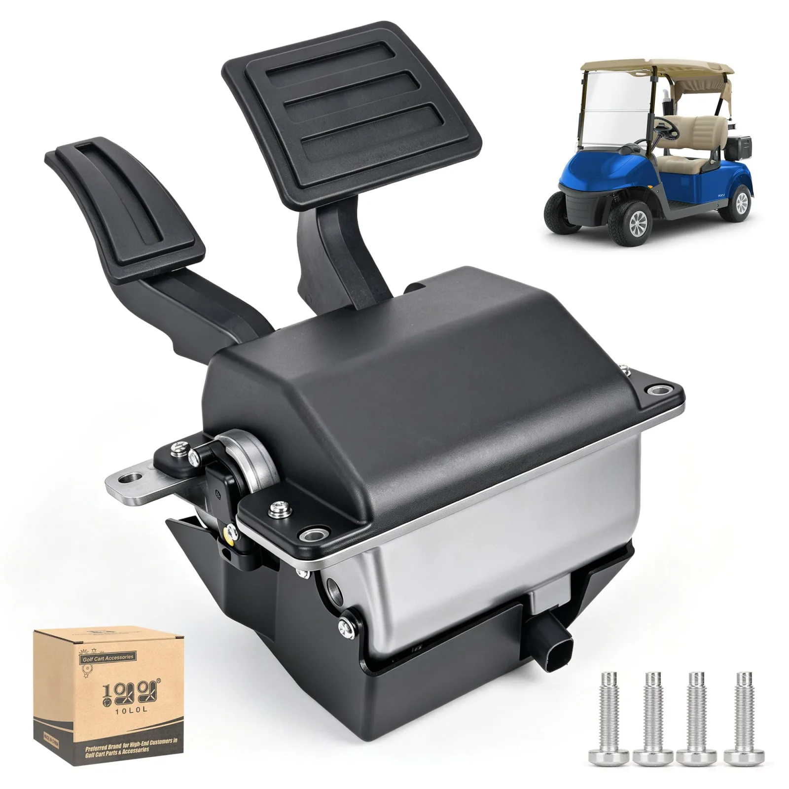 10L0L Brake & Accelerator Pedal Assembly for E-Z-GO RXV (2022+)