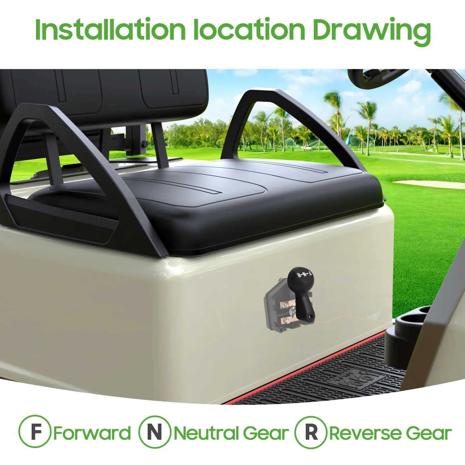 10L0L Forward Reverse Switch for Club Car DS 48V image 2