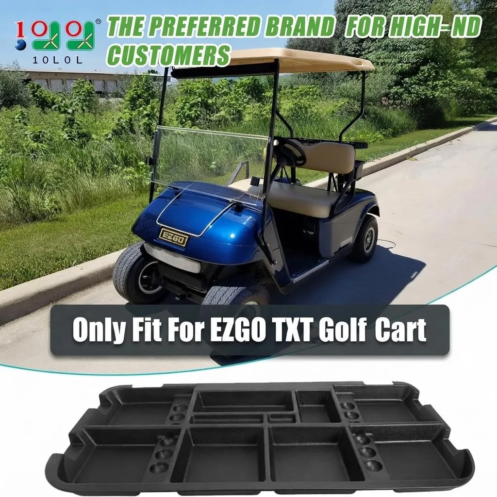 10L0L Under-Seat Storage Tray for E-Z-GO TXT Carts image 2