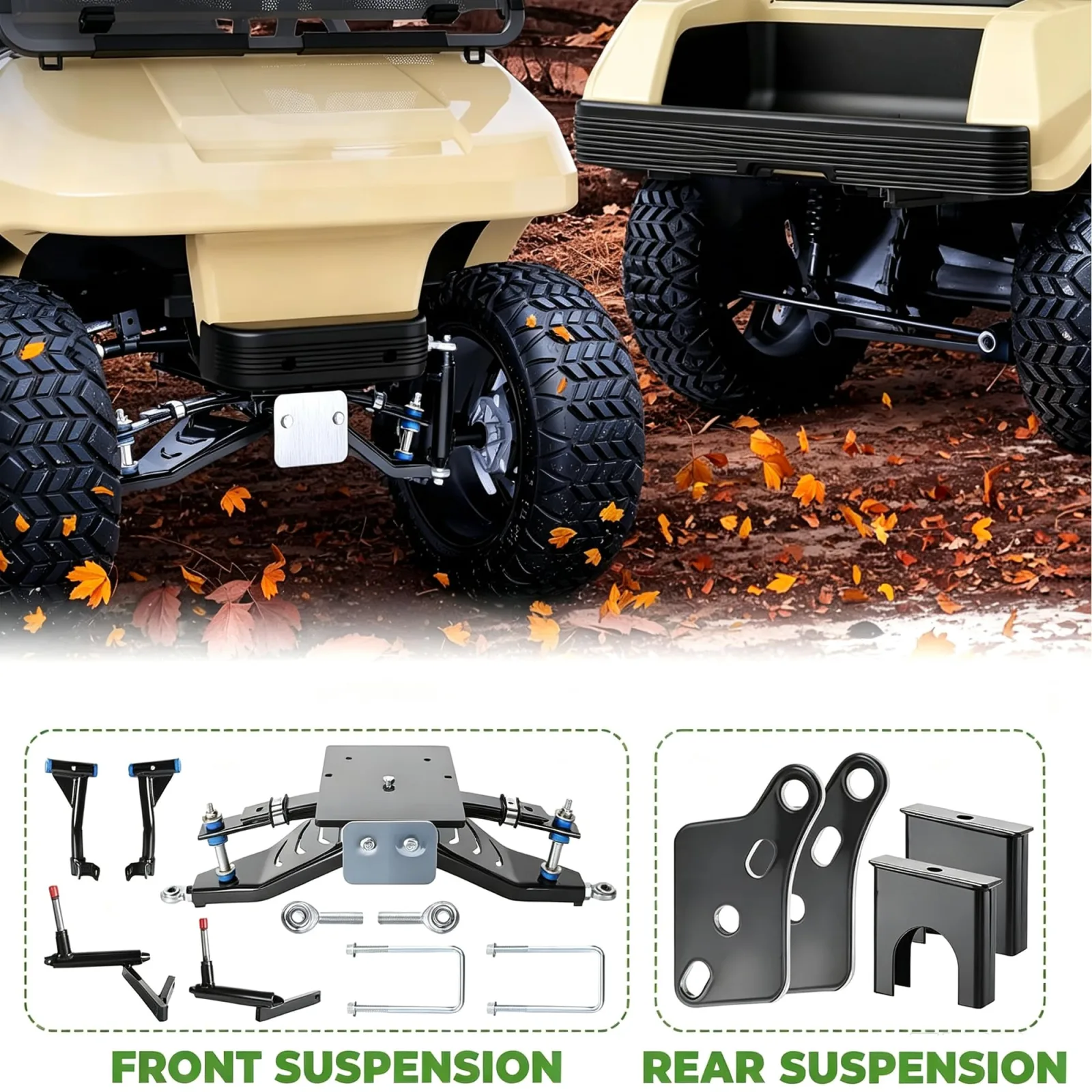 10L0L 6-Inch Lift Kit for Club Car DS 1982-2003 Electric image 4