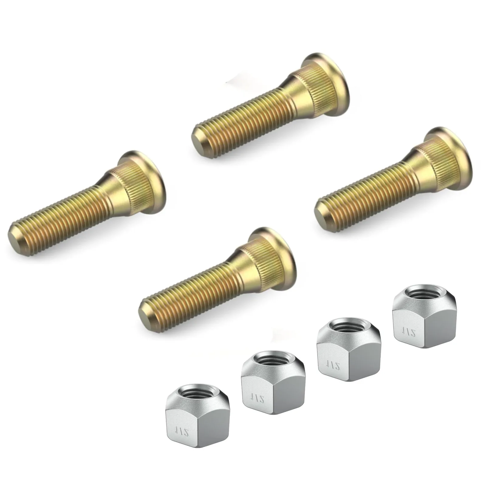 10L0L Golf Cart Lug Nut and Stud Kit
