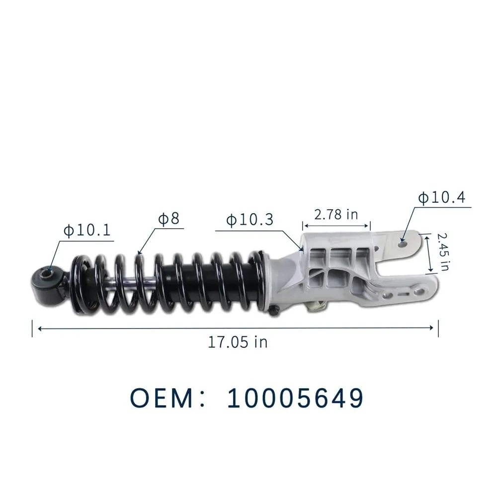 LDGSUPH Front Shock Absorber for E-Z-GO RXV 10005649 image 3