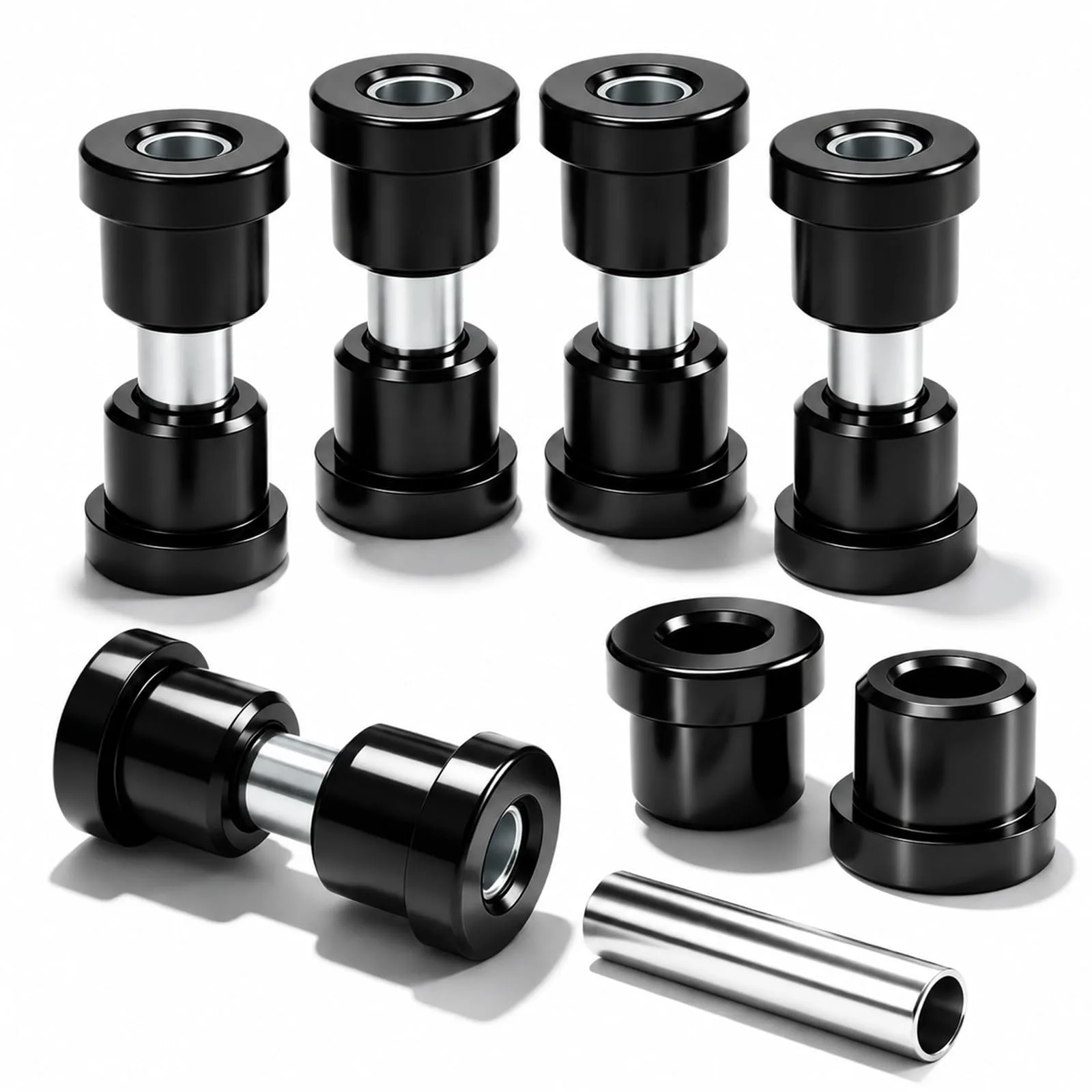 RUHUALIFE Rear Leaf Spring Bushing Kit for E-Z-GO TXT & Club Car DS