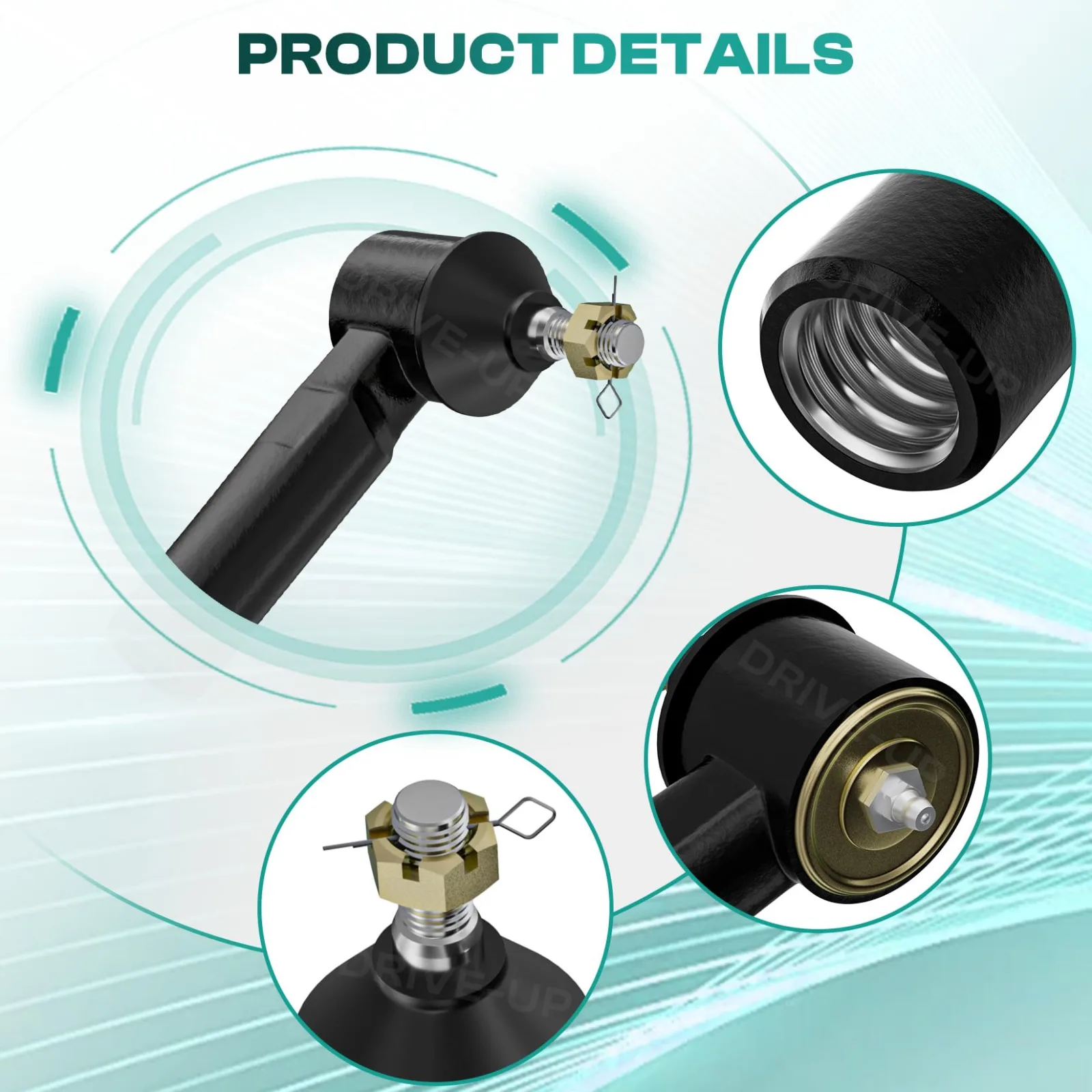 DRIVE UP Outer Rack Ball Joint for E-Z-GO TXT image 2