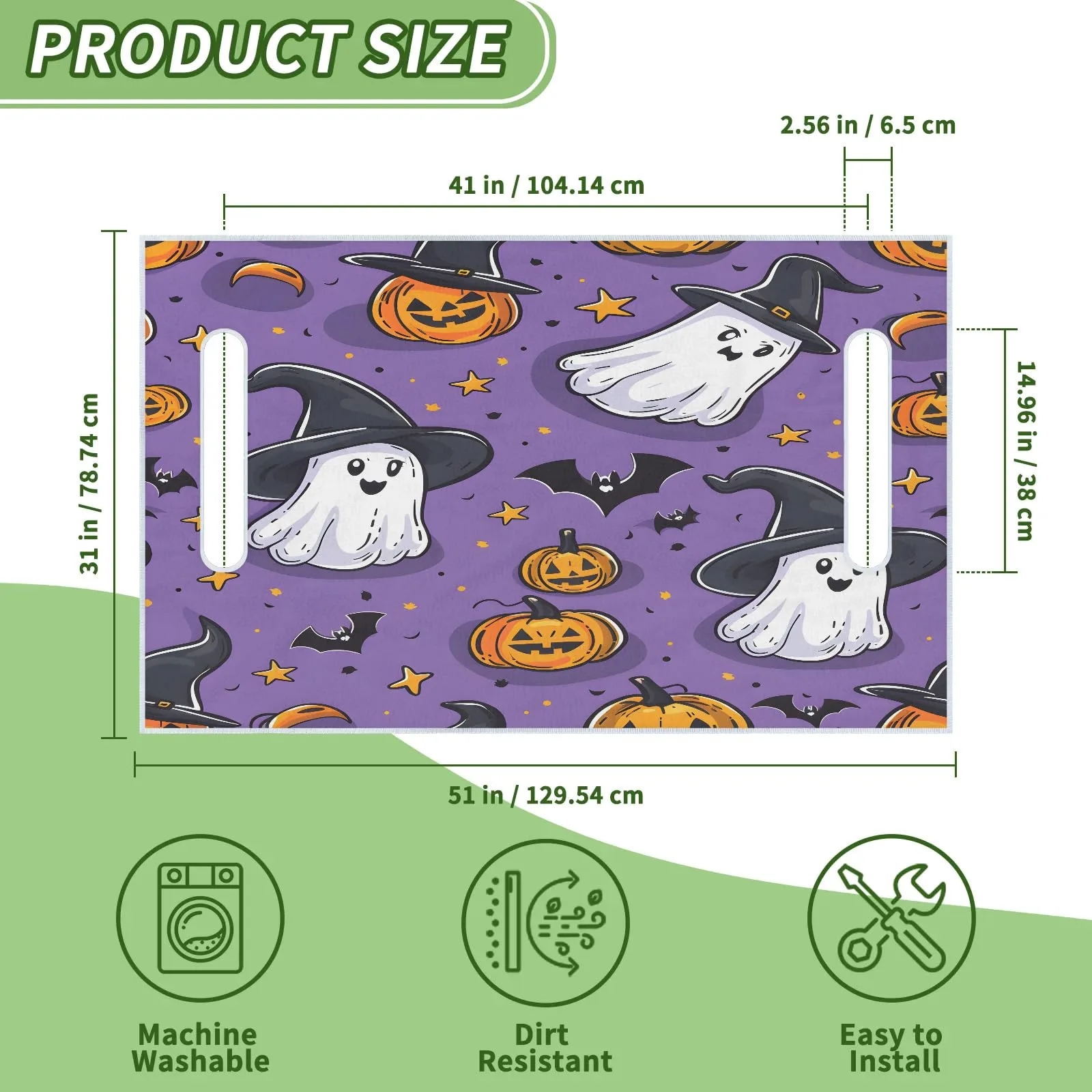 Tiveruda Golf Cart Seat Cover for Double Seats image 2