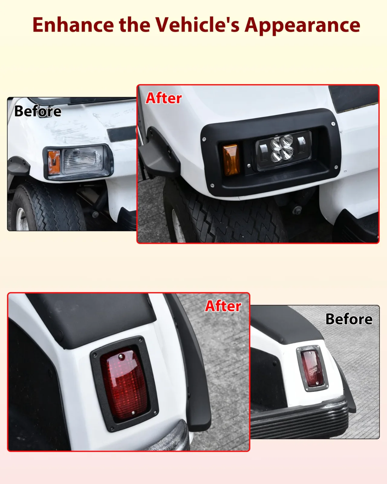 LDETXY 12V LED Light Kit for Club Car DS 1993+ image 3