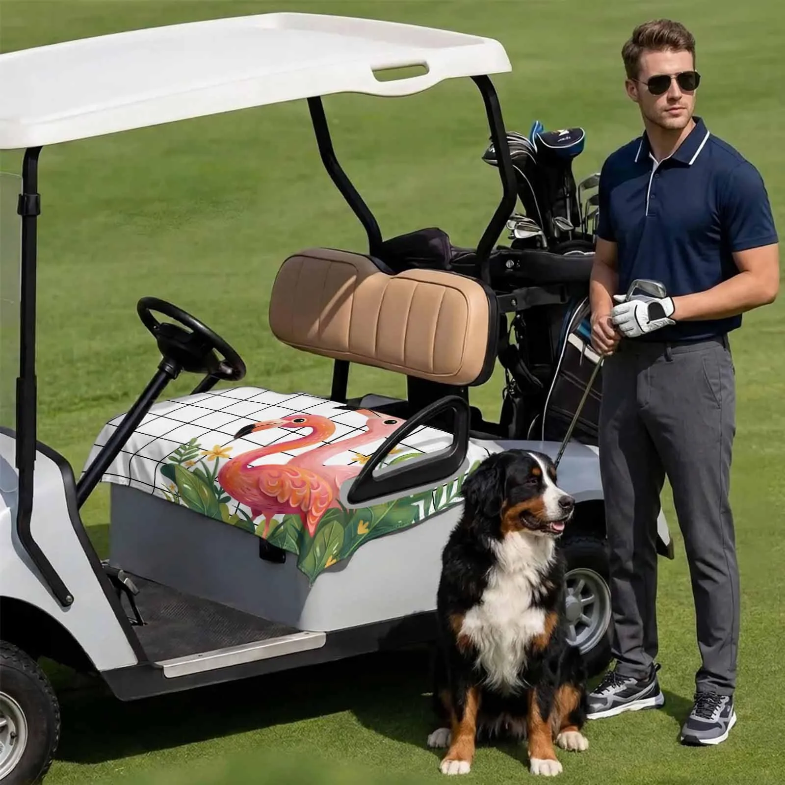 DecorLovee Golf Cart Seat Cover 51 x 31-Inch image 3