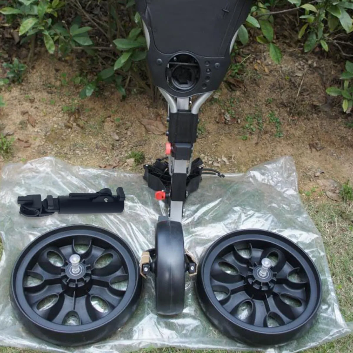POPETPOP Adjustable Golf Push Cart Umbrella Holder image 4