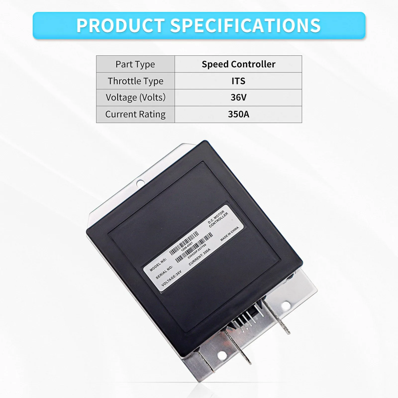 YWEISPART 36V Speed Controller for E-Z-GO TXT Medalist image 4