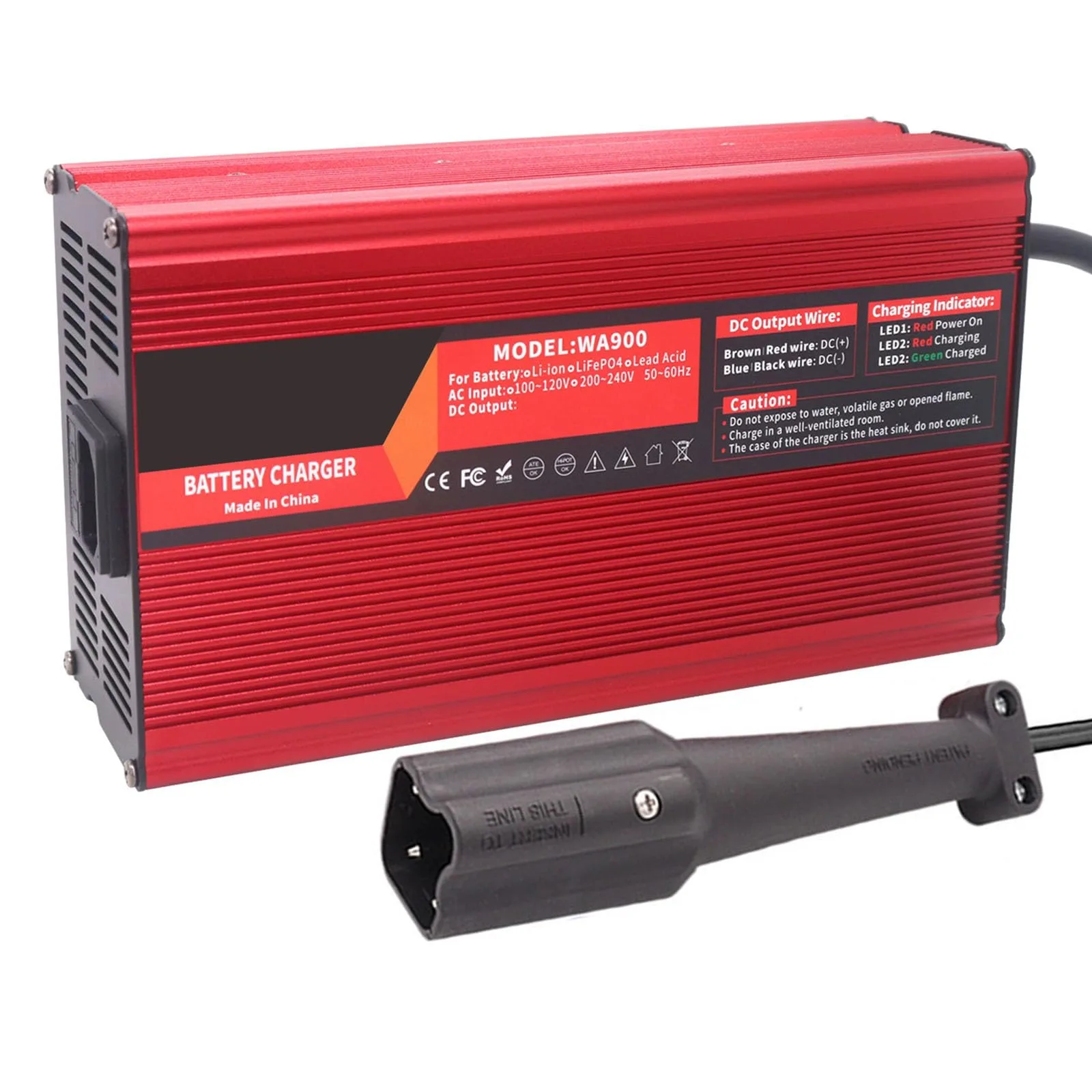 WLEJSL 36V 15A Golf Cart Battery Charger